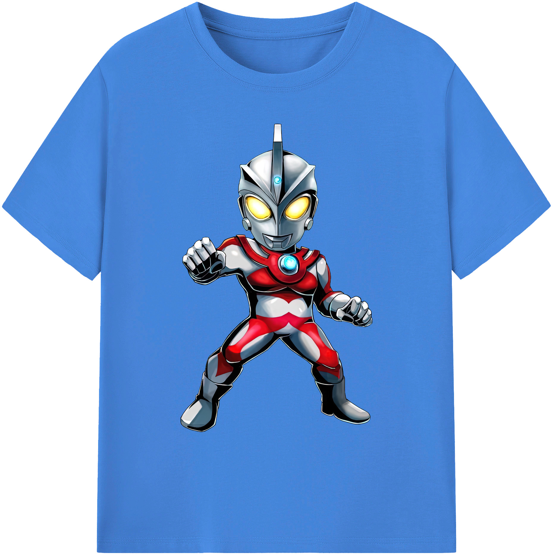 （画像用） ウルトラマン Ultraman 綿100％ メンズ半袖Tシャツ｜肌触りやわらか＆通気性