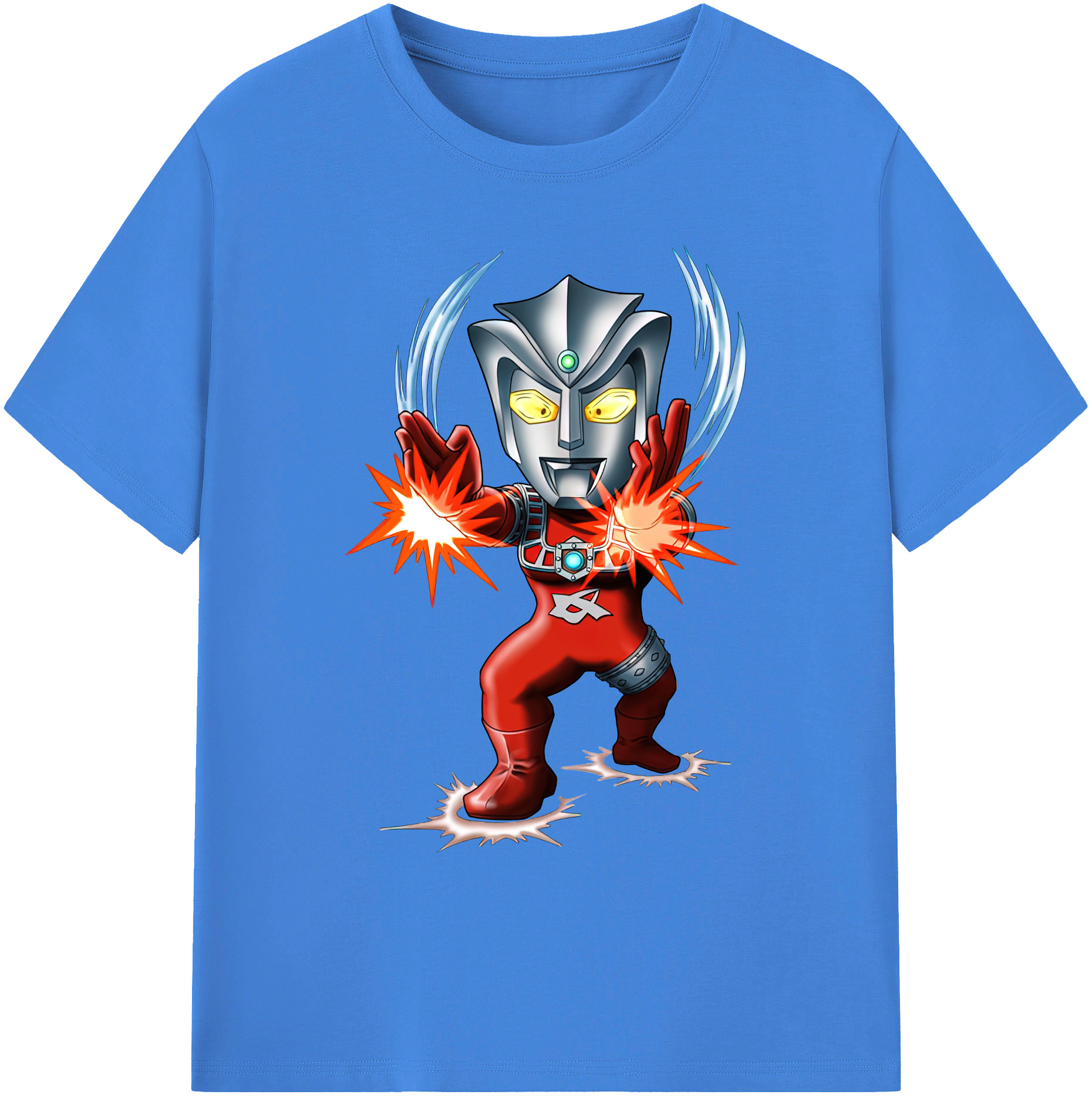 （画像用） ウルトラマン Ultraman 綿100％ メンズ半袖Tシャツ｜肌触りやわらか＆通気性