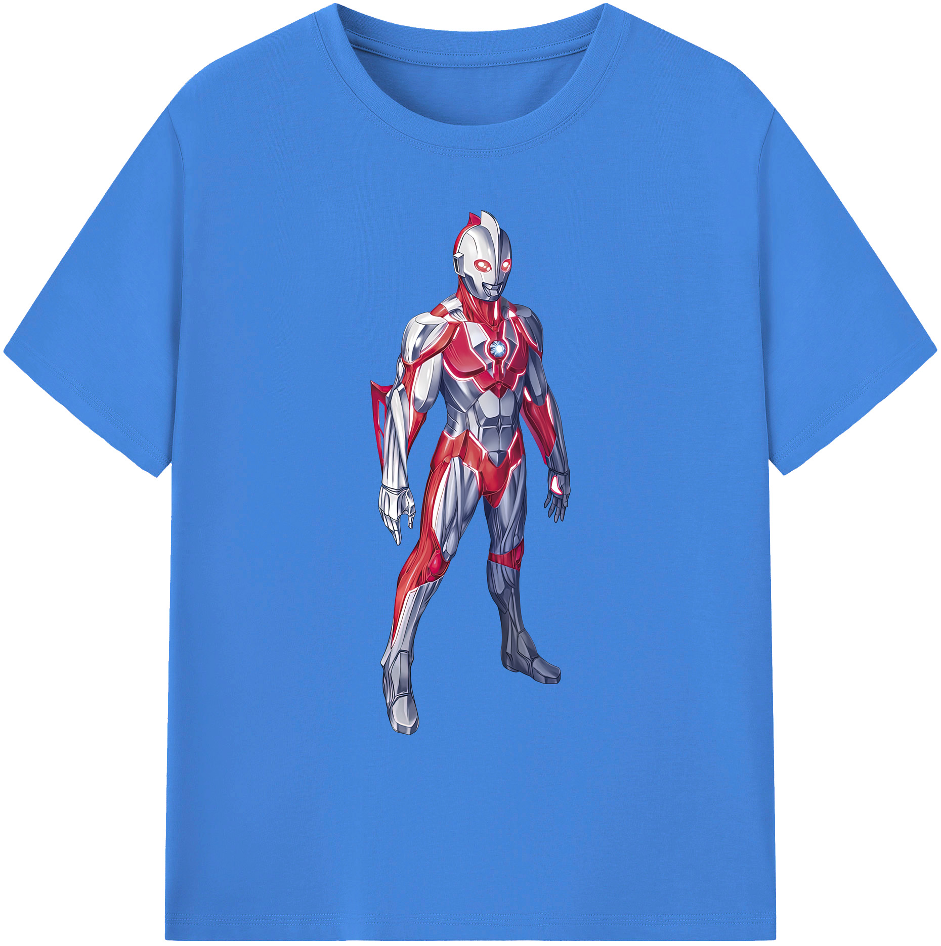 （画像用） ウルトラマン Ultraman 綿100％ メンズ半袖Tシャツ｜肌触りやわらか＆通気性