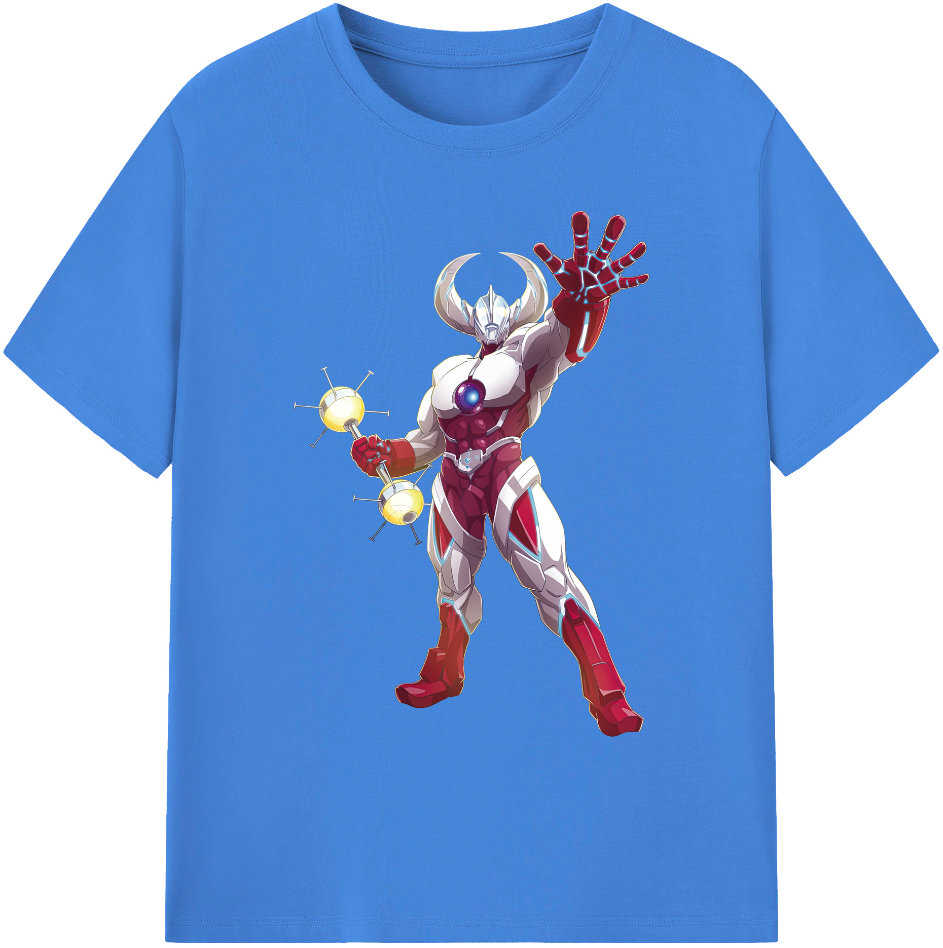 （画像用） ウルトラマン Ultraman 綿100％ メンズ半袖Tシャツ｜肌触りやわらか＆通気性