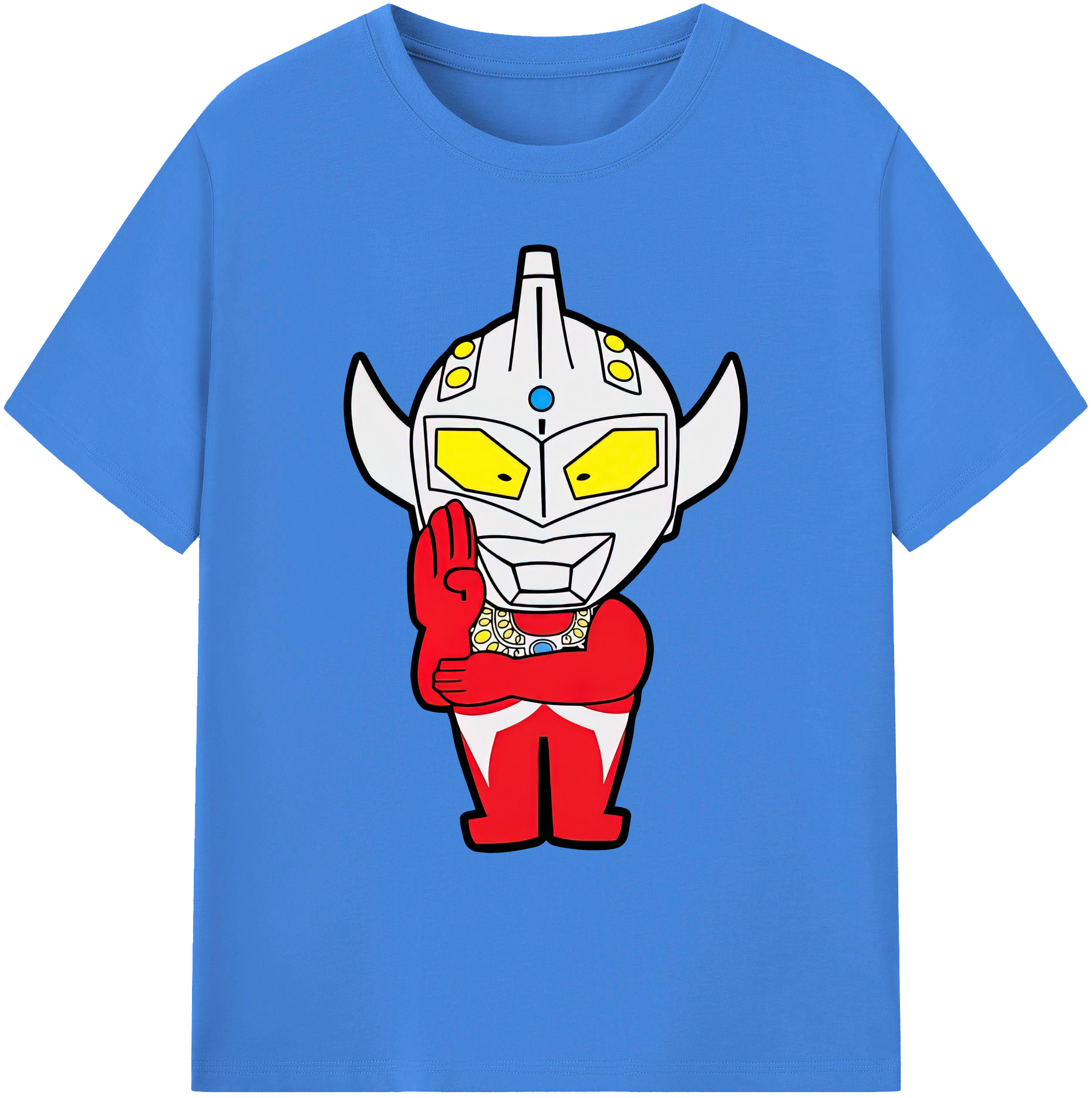 （画像用） ウルトラマン Ultraman 綿100％ メンズ半袖Tシャツ｜肌触りやわらか＆通気性