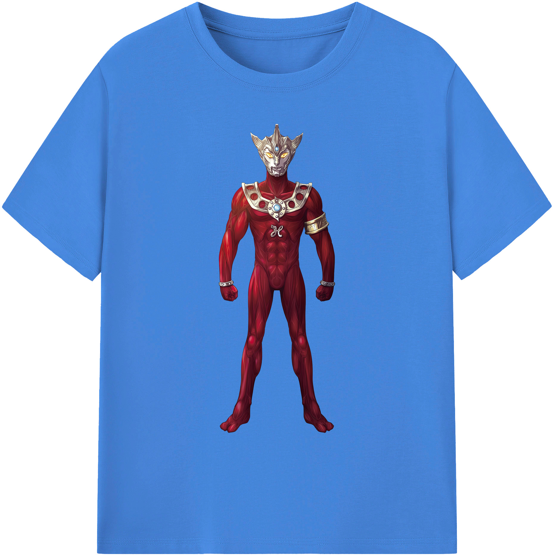 （画像用） ウルトラマン Ultraman 綿100％ メンズ半袖Tシャツ｜肌触りやわらか＆通気性