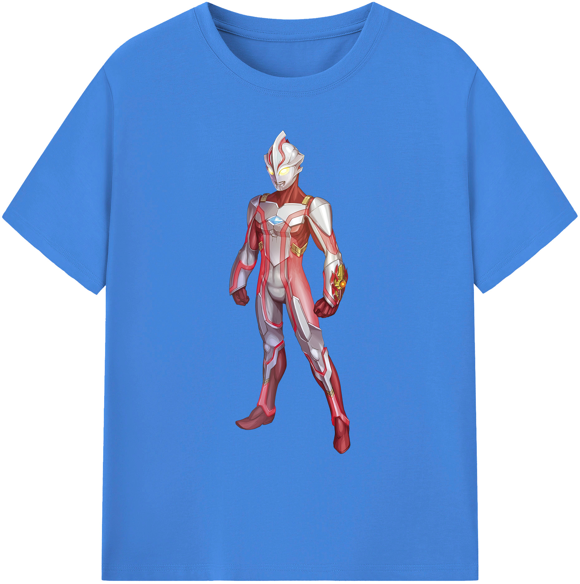 （画像用） ウルトラマン Ultraman 綿100％ メンズ半袖Tシャツ｜肌触りやわらか＆通気性