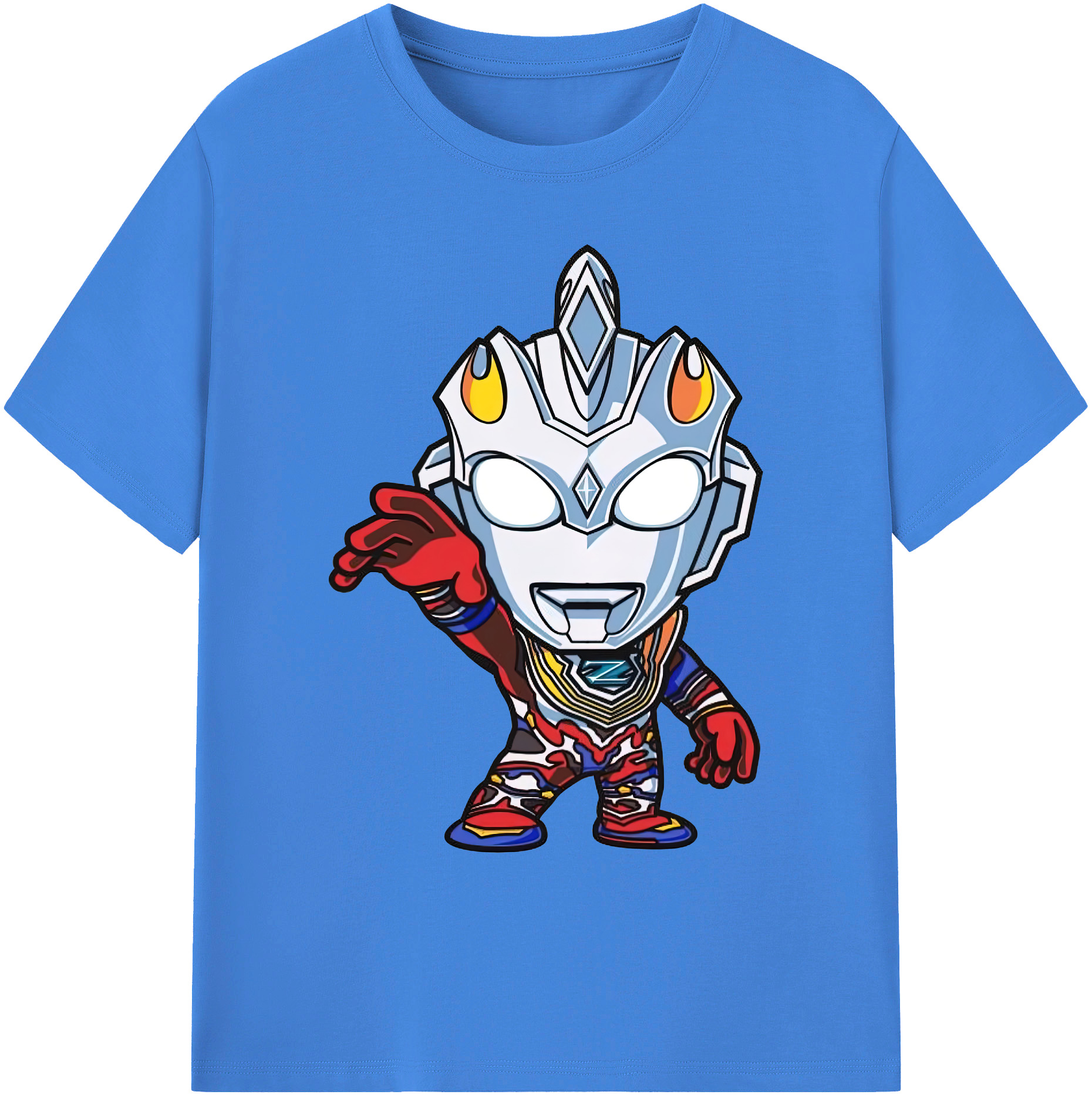 （画像用） ウルトラマン Ultraman 綿100％ メンズ半袖Tシャツ｜肌触りやわらか＆通気性