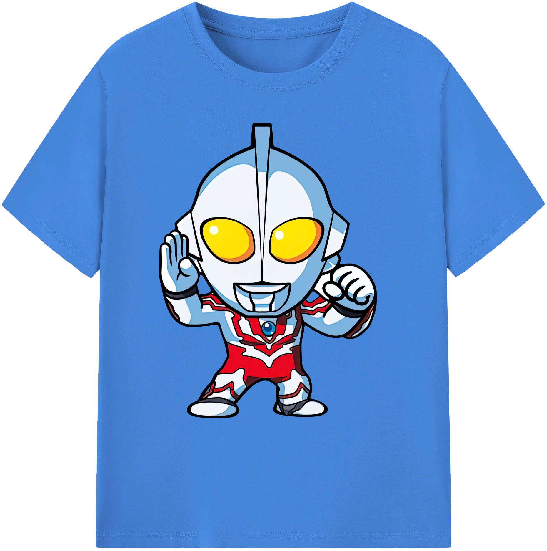 （画像用） ウルトラマン Ultraman 綿100％ メンズ半袖Tシャツ｜肌触りやわらか＆通気性