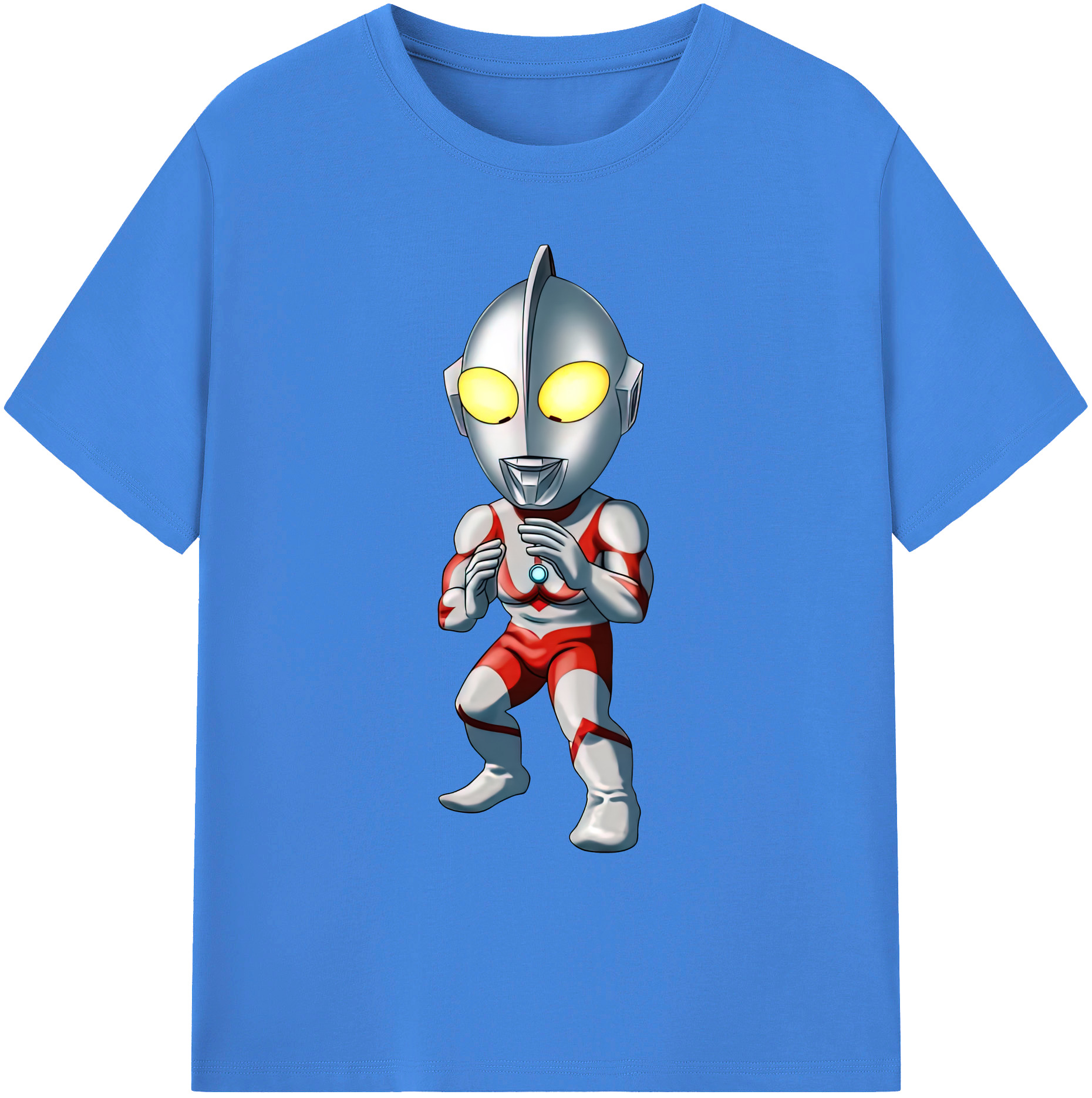 （画像用） ウルトラマン Ultraman 綿100％ メンズ半袖Tシャツ｜肌触りやわらか＆通気性