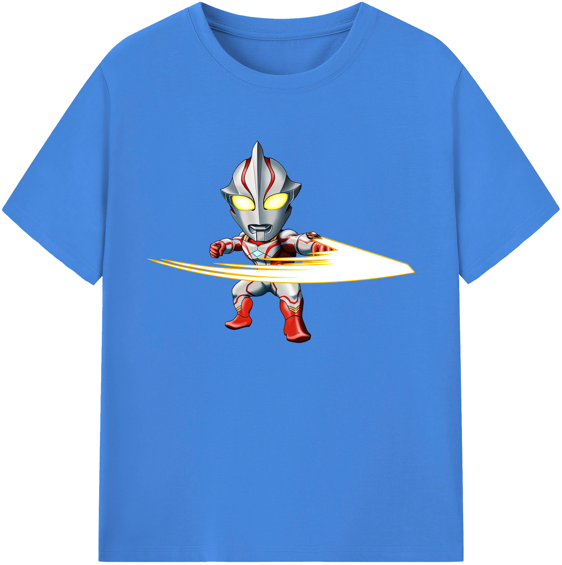 （画像用） ウルトラマン Ultraman 綿100％ メンズ半袖Tシャツ｜肌触りやわらか＆通気性