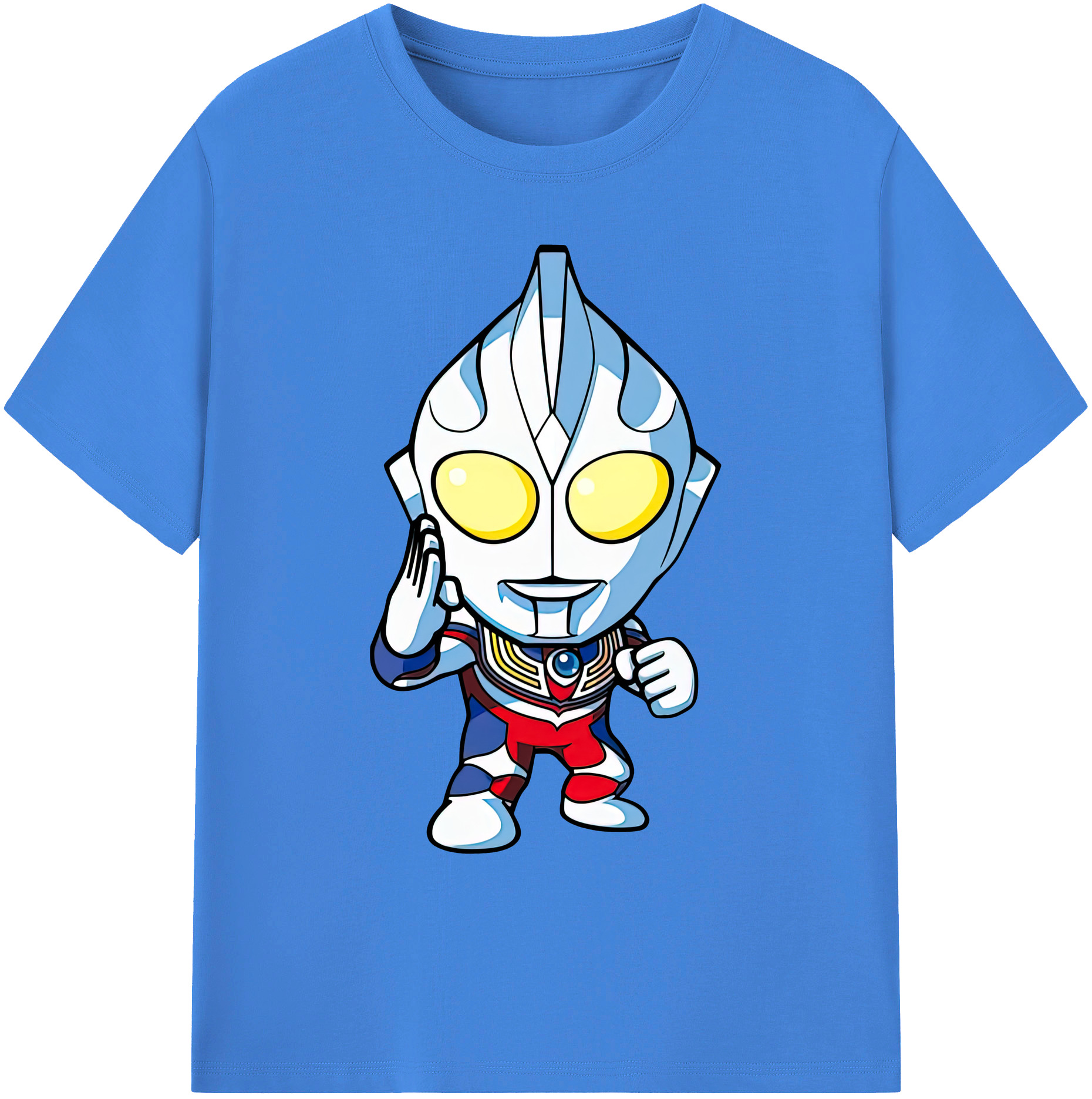 （画像用） ウルトラマン Ultraman 綿100％ メンズ半袖Tシャツ｜肌触りやわらか＆通気性