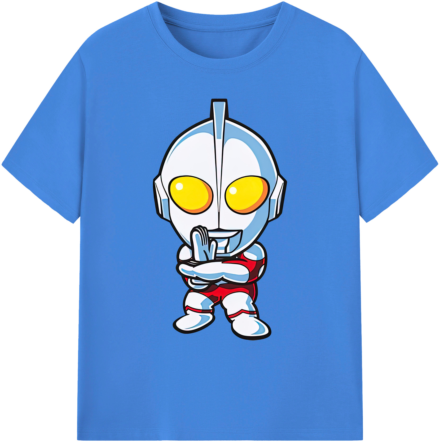 （画像用） ウルトラマン Ultraman 綿100％ メンズ半袖Tシャツ｜肌触りやわらか＆通気性