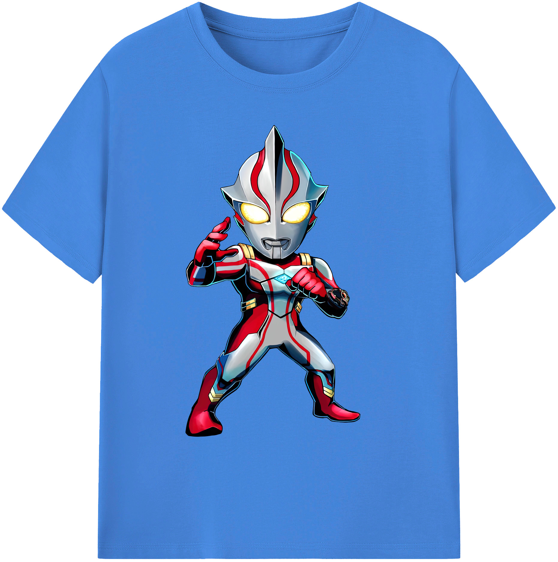 （画像用） ウルトラマン Ultraman 綿100％ メンズ半袖Tシャツ｜肌触りやわらか＆通気性