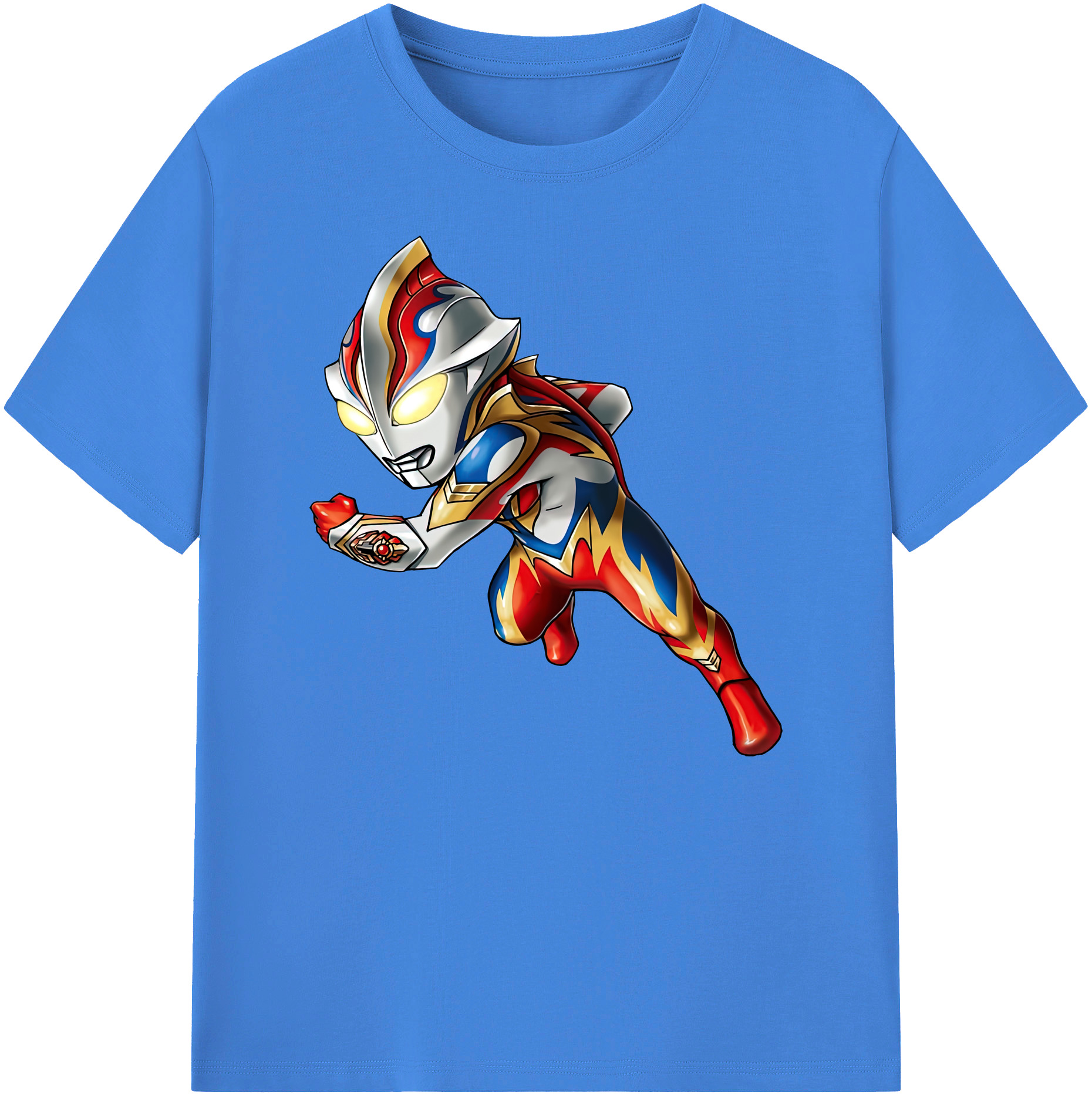 （画像用） ウルトラマン Ultraman 綿100％ メンズ半袖Tシャツ｜肌触りやわらか＆通気性