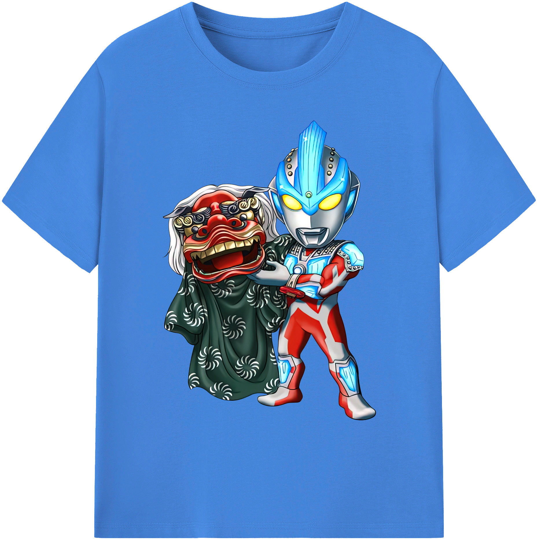 （画像用） ウルトラマン Ultraman 綿100％ メンズ半袖Tシャツ｜肌触りやわらか＆通気性