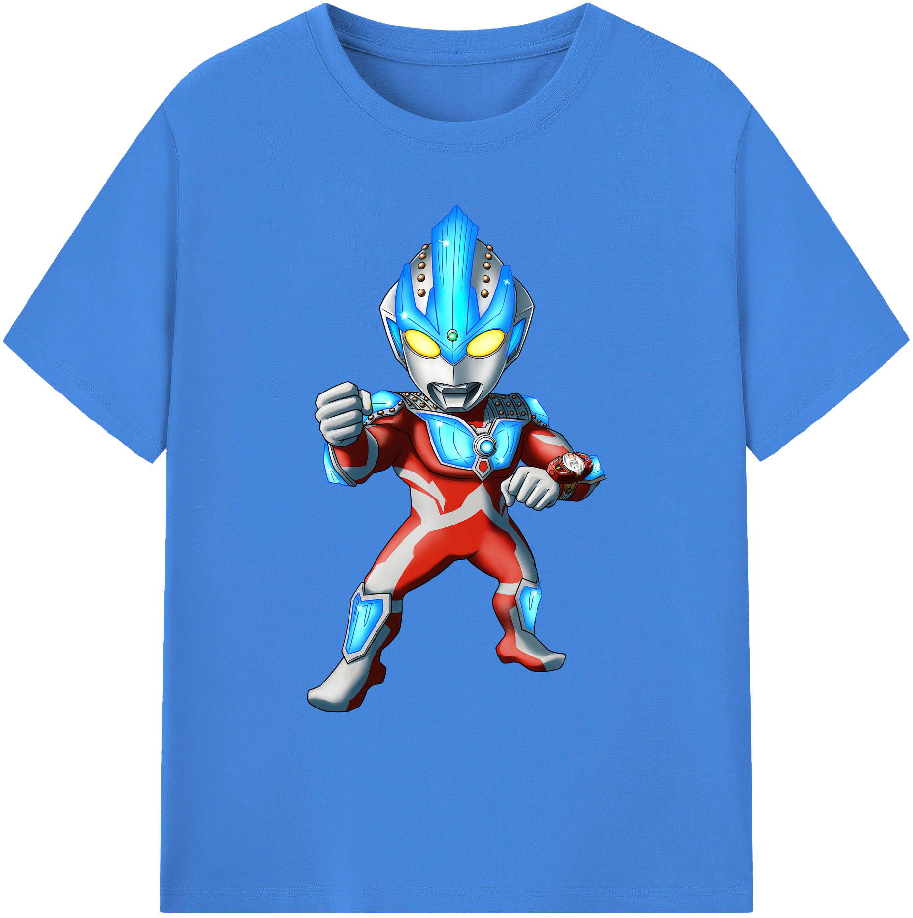 （画像用） ウルトラマン Ultraman 綿100％ メンズ半袖Tシャツ｜肌触りやわらか＆通気性