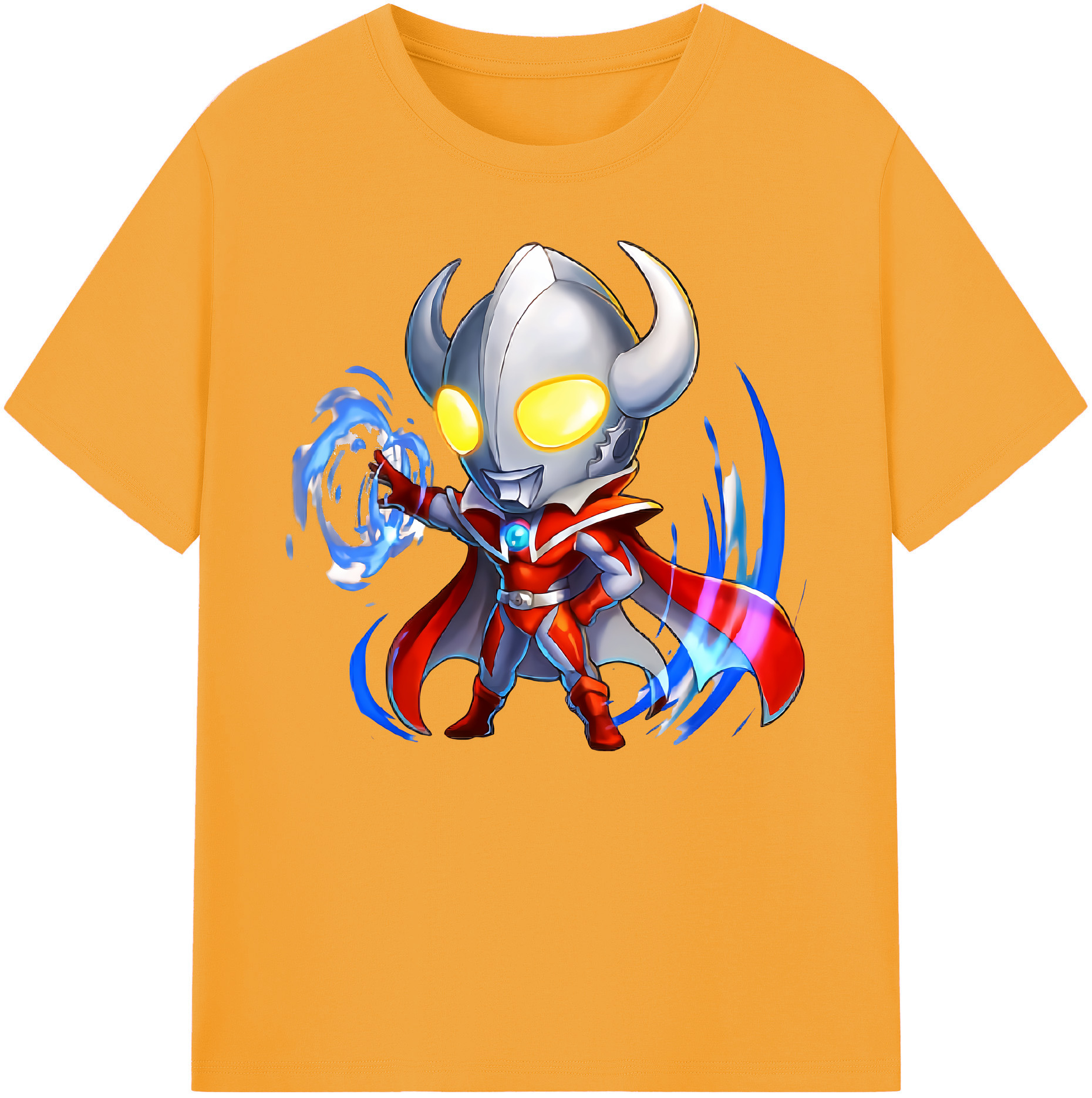 （画像用） ウルトラマン Ultraman 綿100％ メンズ半袖Tシャツ｜肌触りやわらか＆通気性
