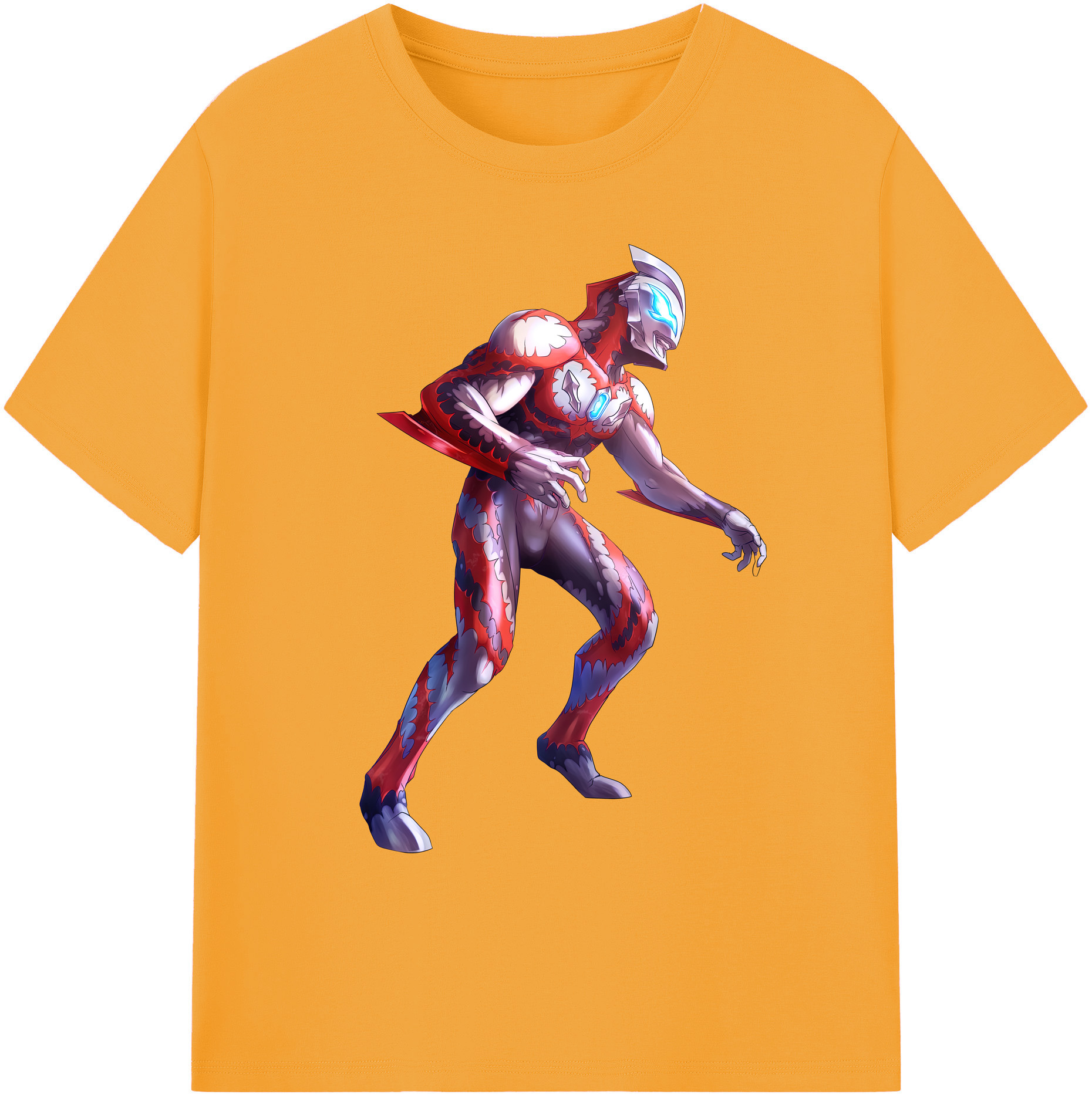 （画像用） ウルトラマン Ultraman 綿100％ メンズ半袖Tシャツ｜肌触りやわらか＆通気性