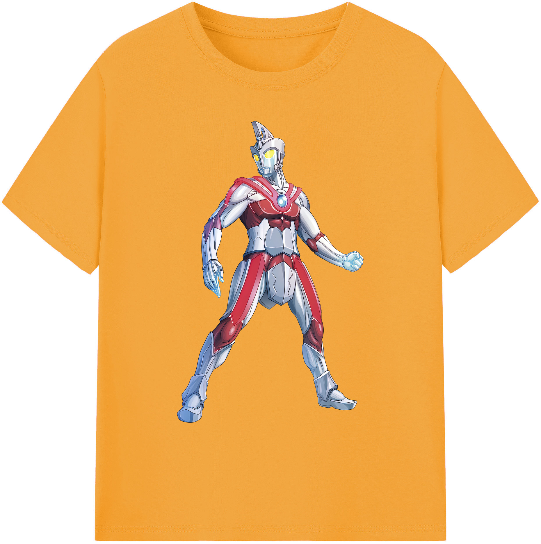 （画像用） ウルトラマン Ultraman 綿100％ メンズ半袖Tシャツ｜肌触りやわらか＆通気性