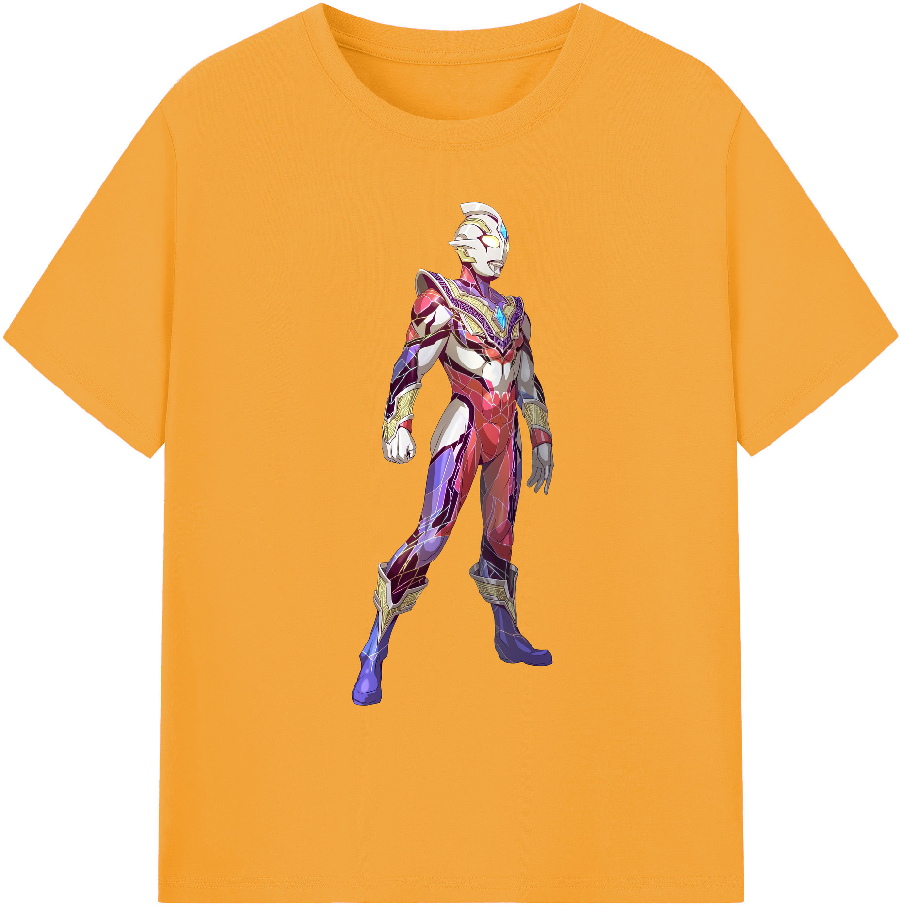 （画像用） ウルトラマン Ultraman 綿100％ メンズ半袖Tシャツ｜肌触りやわらか＆通気性