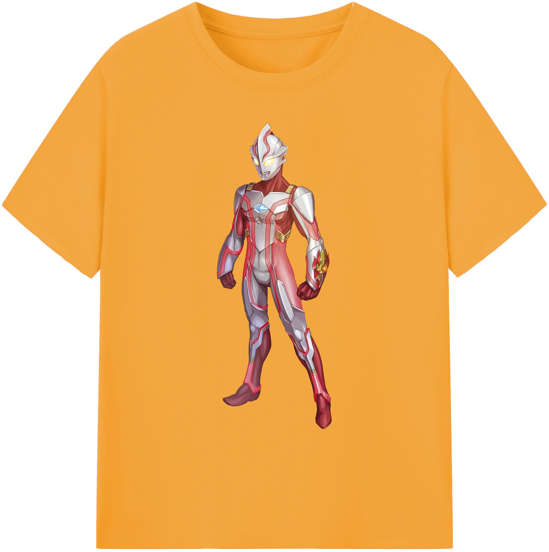 （画像用） ウルトラマン Ultraman 綿100％ メンズ半袖Tシャツ｜肌触りやわらか＆通気性