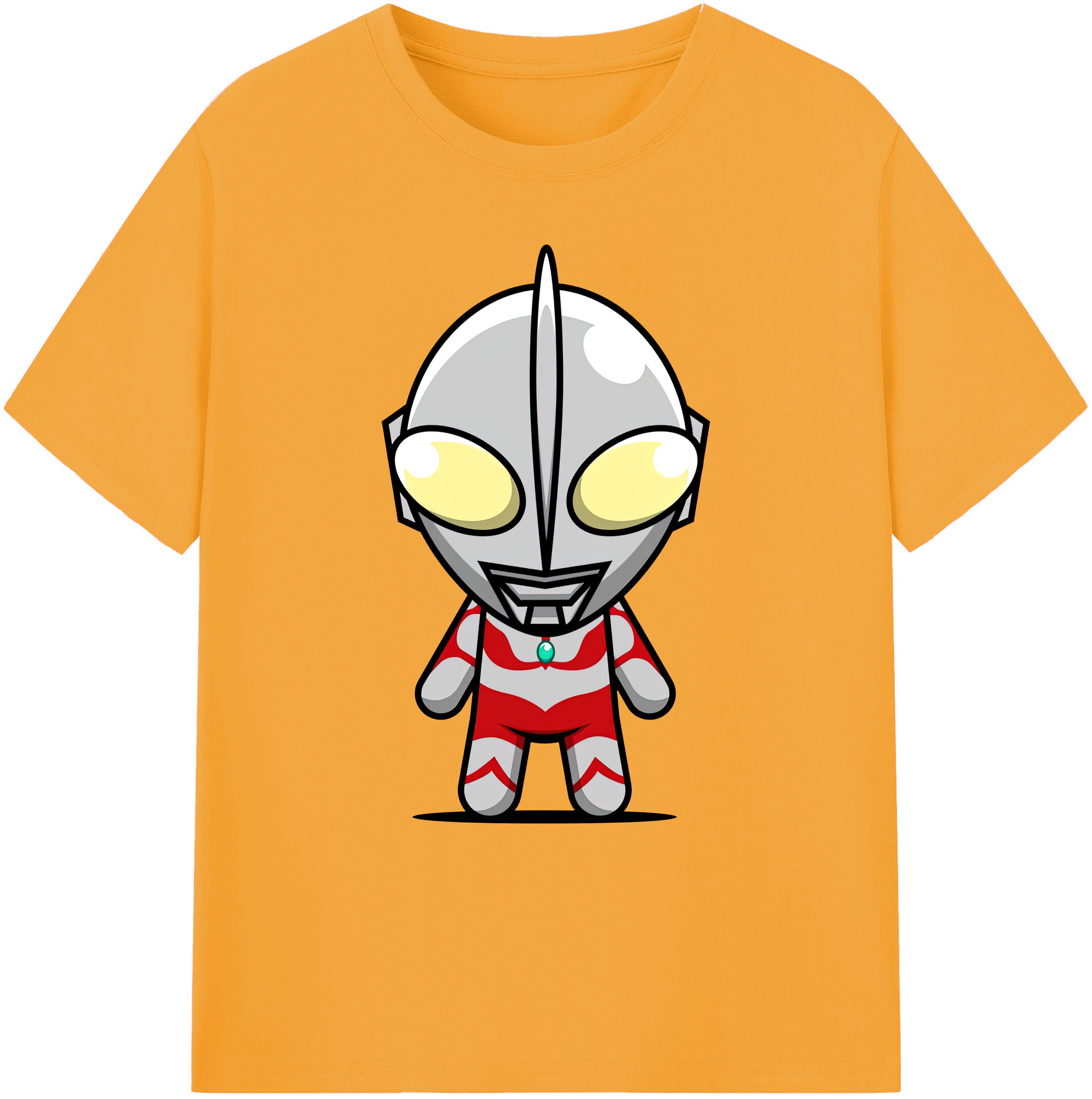 （画像用） ウルトラマン Ultraman 綿100％ メンズ半袖Tシャツ｜肌触りやわらか＆通気性