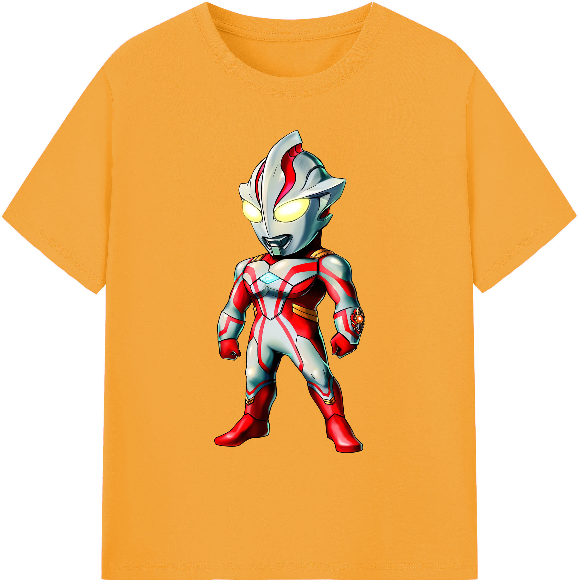 （画像用） ウルトラマン Ultraman 綿100％ メンズ半袖Tシャツ｜肌触りやわらか＆通気性