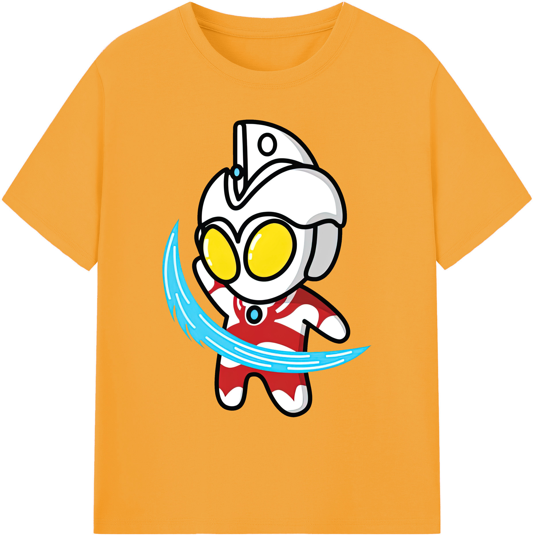（画像用） ウルトラマン Ultraman 綿100％ メンズ半袖Tシャツ｜肌触りやわらか＆通気性