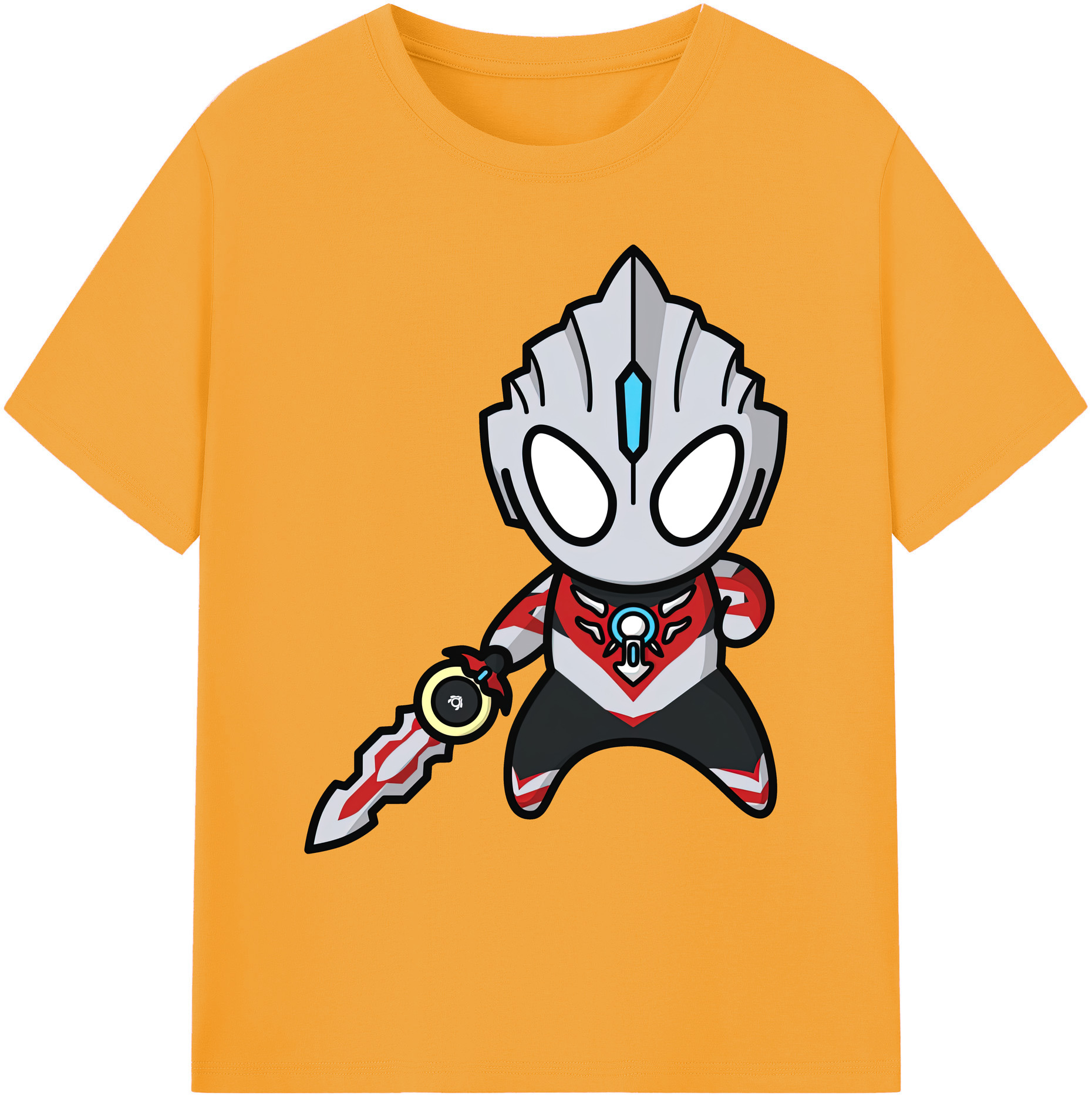 （画像用） ウルトラマン Ultraman 綿100％ メンズ半袖Tシャツ｜肌触りやわらか＆通気性