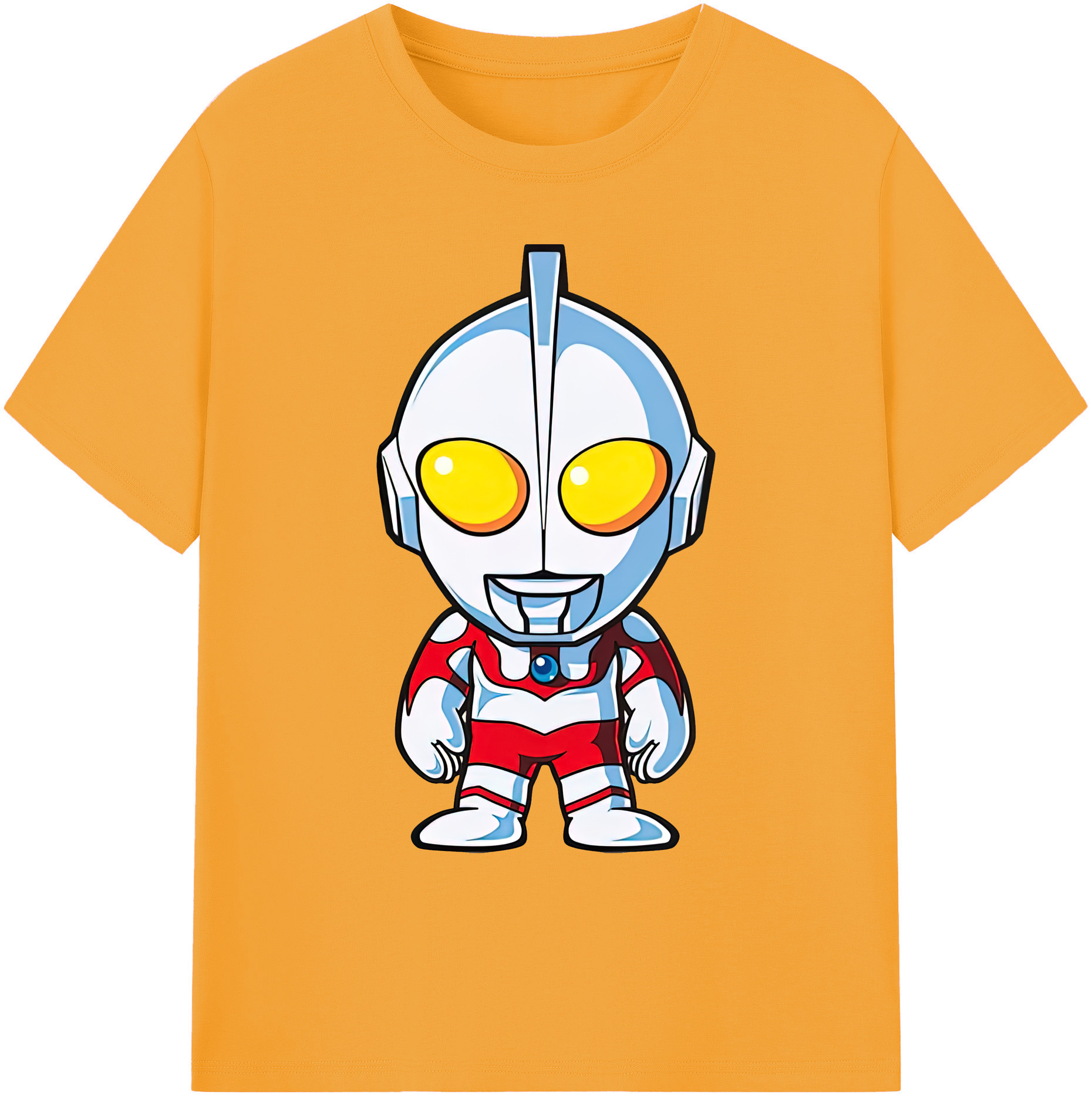 （画像用） ウルトラマン Ultraman 綿100％ メンズ半袖Tシャツ｜肌触りやわらか＆通気性