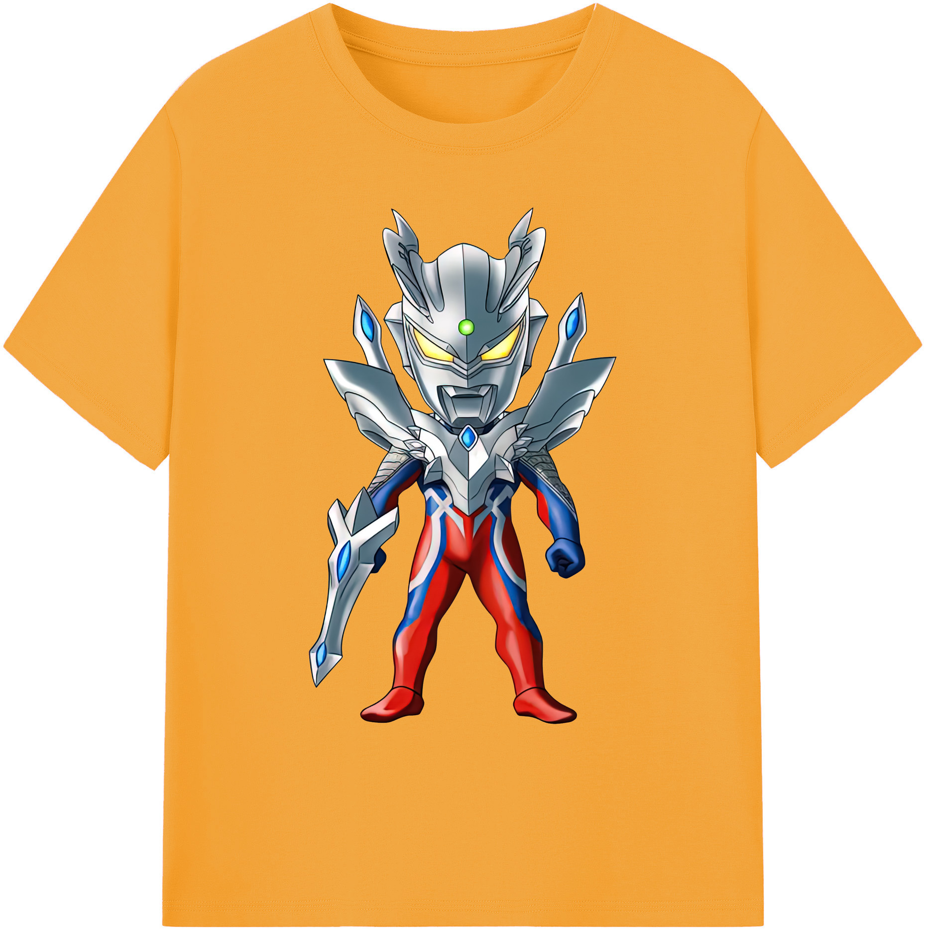 （画像用） ウルトラマン Ultraman 綿100％ メンズ半袖Tシャツ｜肌触りやわらか＆通気性