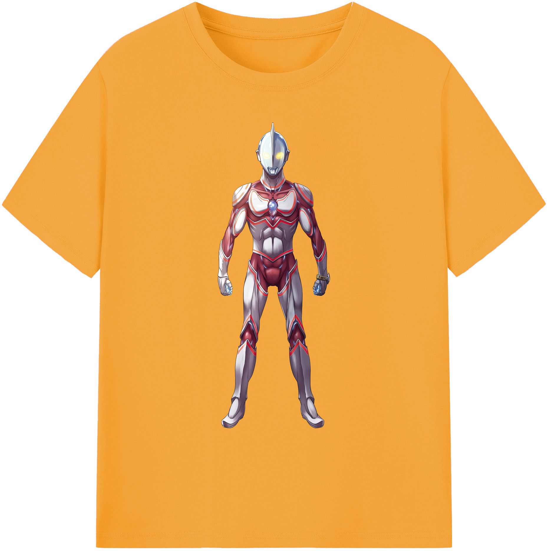 （画像用） ウルトラマン Ultraman 綿100％ メンズ半袖Tシャツ｜肌触りやわらか＆通気性