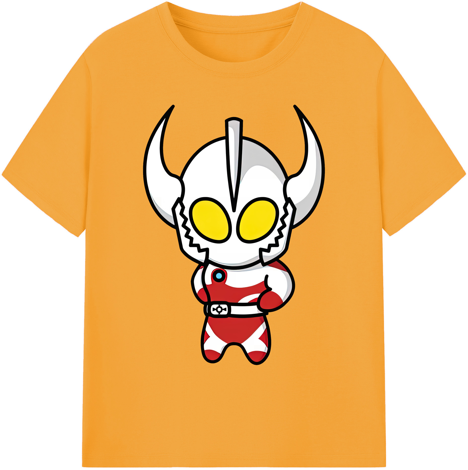 （画像用） ウルトラマン Ultraman 綿100％ メンズ半袖Tシャツ｜肌触りやわらか＆通気性