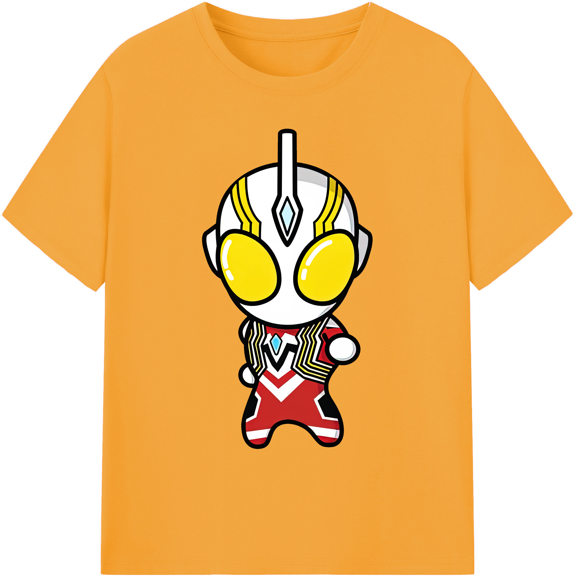 （画像用） ウルトラマン Ultraman 綿100％ メンズ半袖Tシャツ｜肌触りやわらか＆通気性