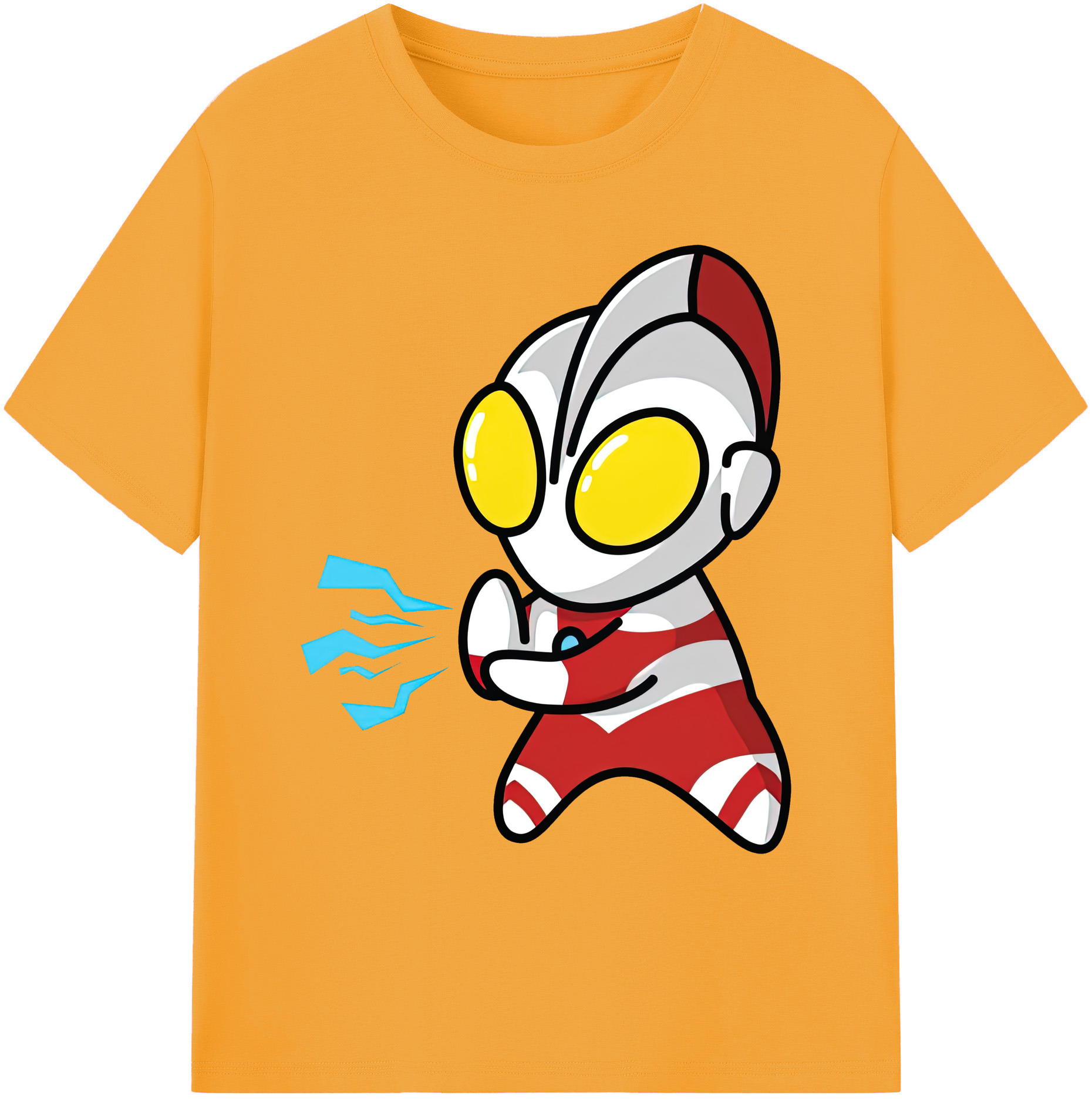 （画像用） ウルトラマン Ultraman 綿100％ メンズ半袖Tシャツ｜肌触りやわらか＆通気性