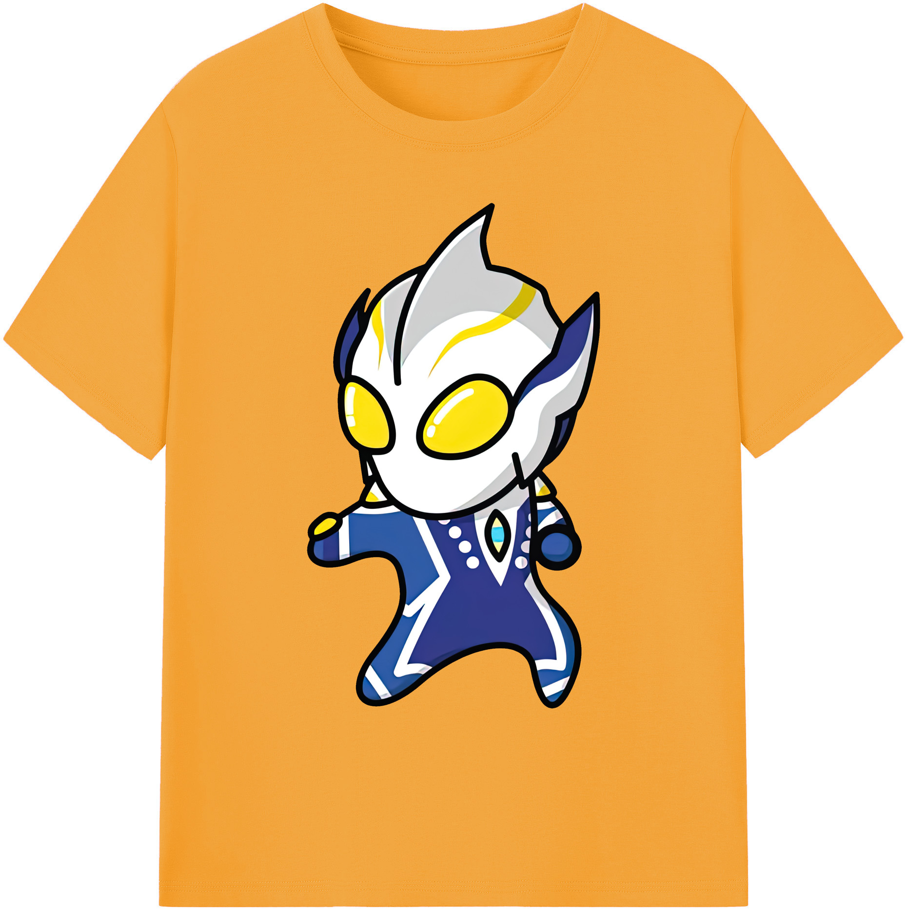 （画像用） ウルトラマン Ultraman 綿100％ メンズ半袖Tシャツ｜肌触りやわらか＆通気性