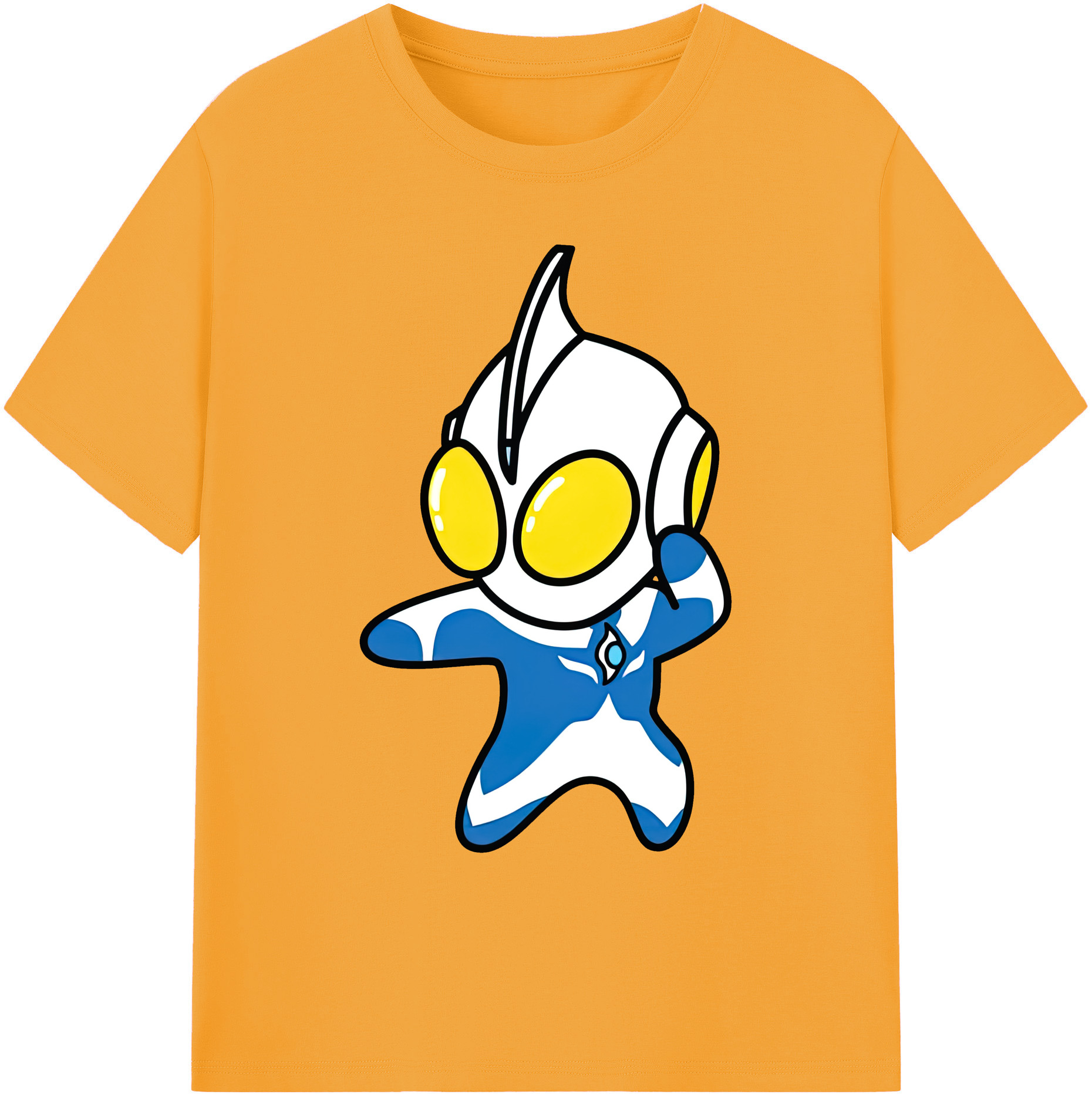 （画像用） ウルトラマン Ultraman 綿100％ メンズ半袖Tシャツ｜肌触りやわらか＆通気性