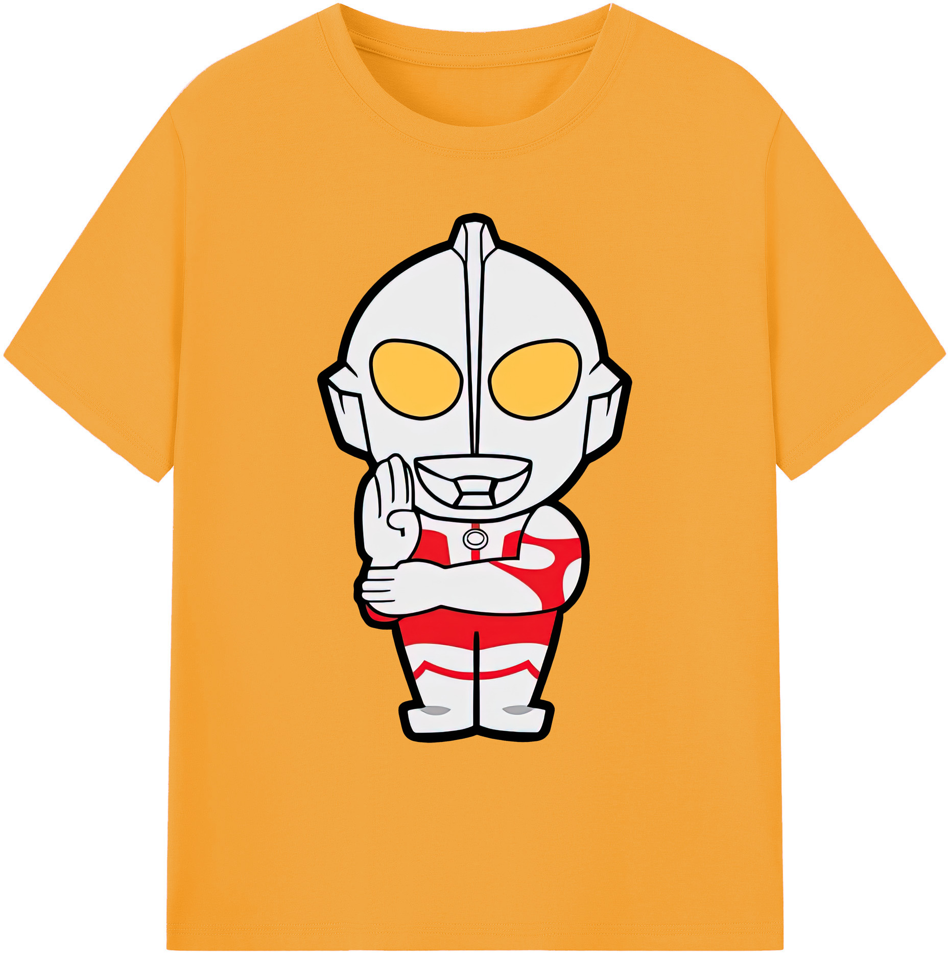 （画像用） ウルトラマン Ultraman 綿100％ メンズ半袖Tシャツ｜肌触りやわらか＆通気性