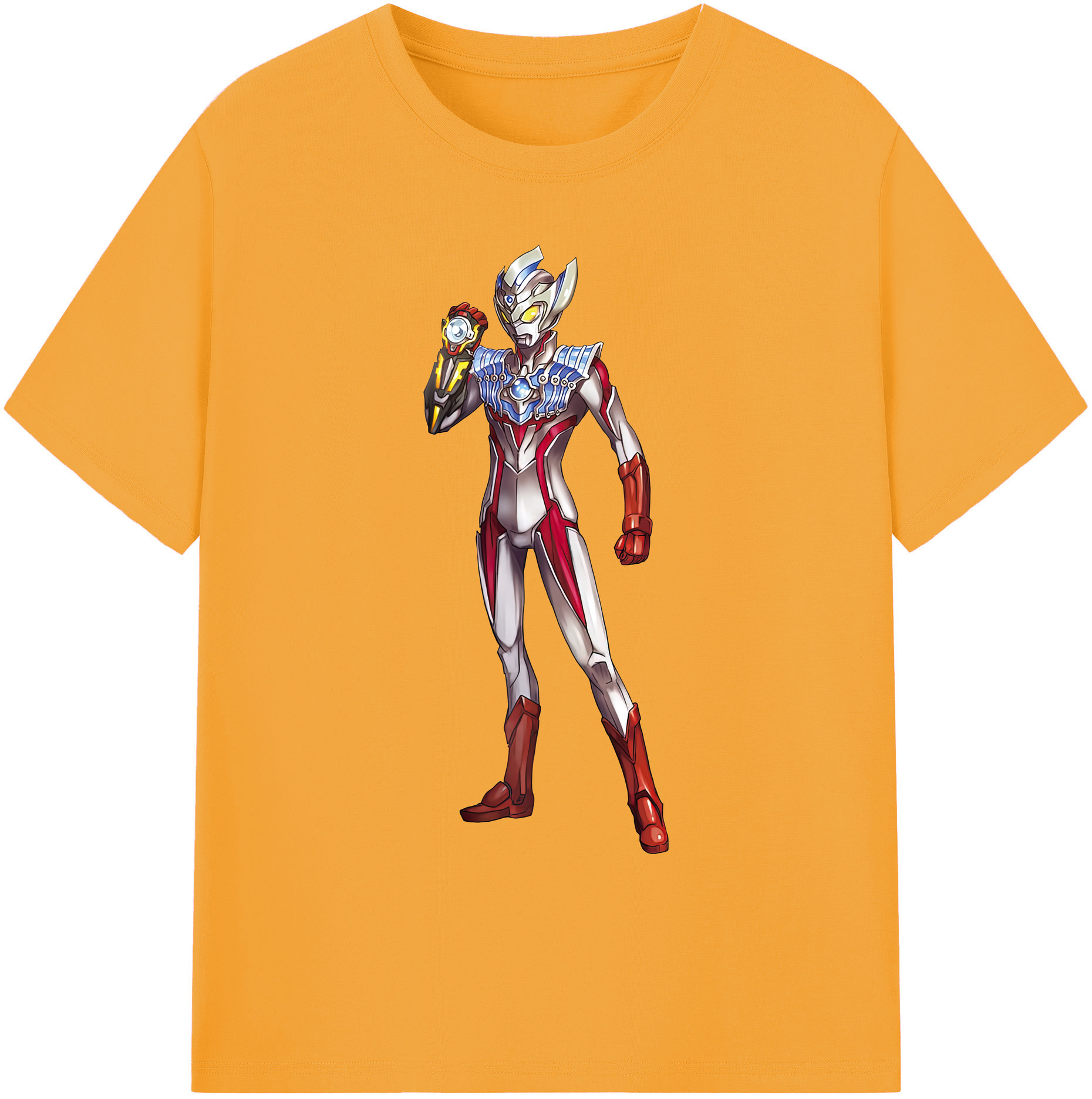 （画像用） ウルトラマン Ultraman 綿100％ メンズ半袖Tシャツ｜肌触りやわらか＆通気性