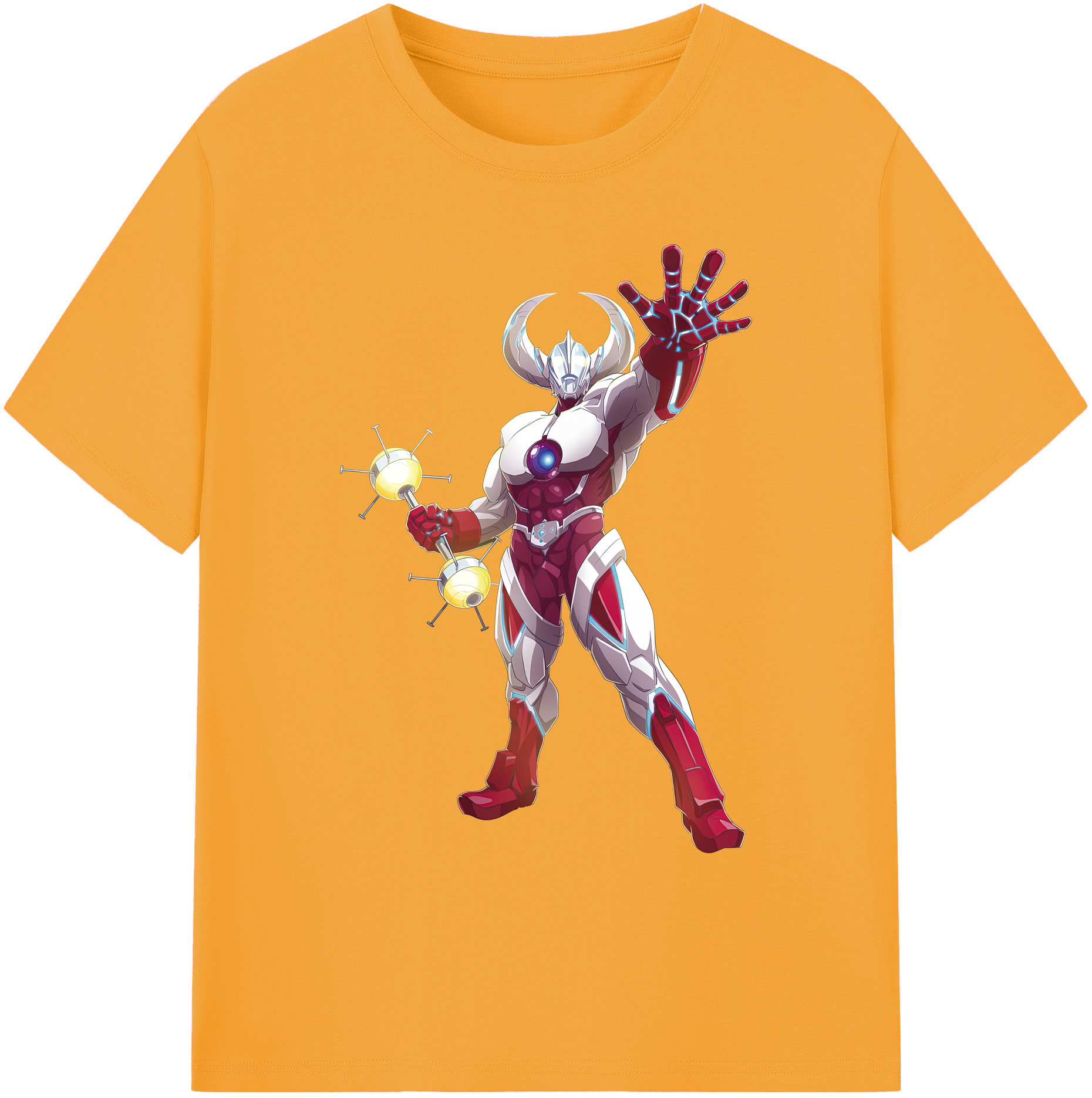 （画像用） ウルトラマン Ultraman 綿100％ メンズ半袖Tシャツ｜肌触りやわらか＆通気性