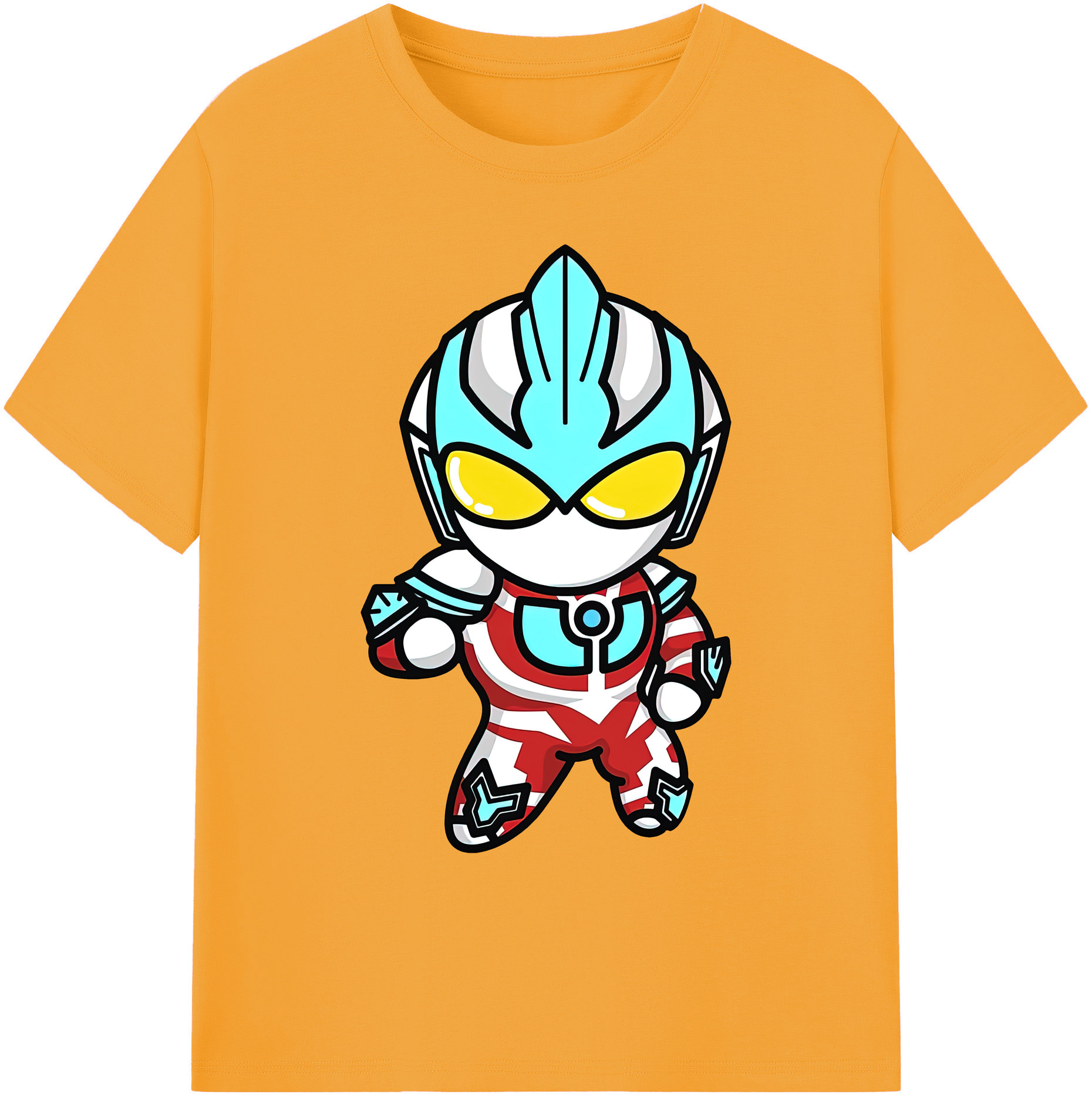 （画像用） ウルトラマン Ultraman 綿100％ メンズ半袖Tシャツ｜肌触りやわらか＆通気性
