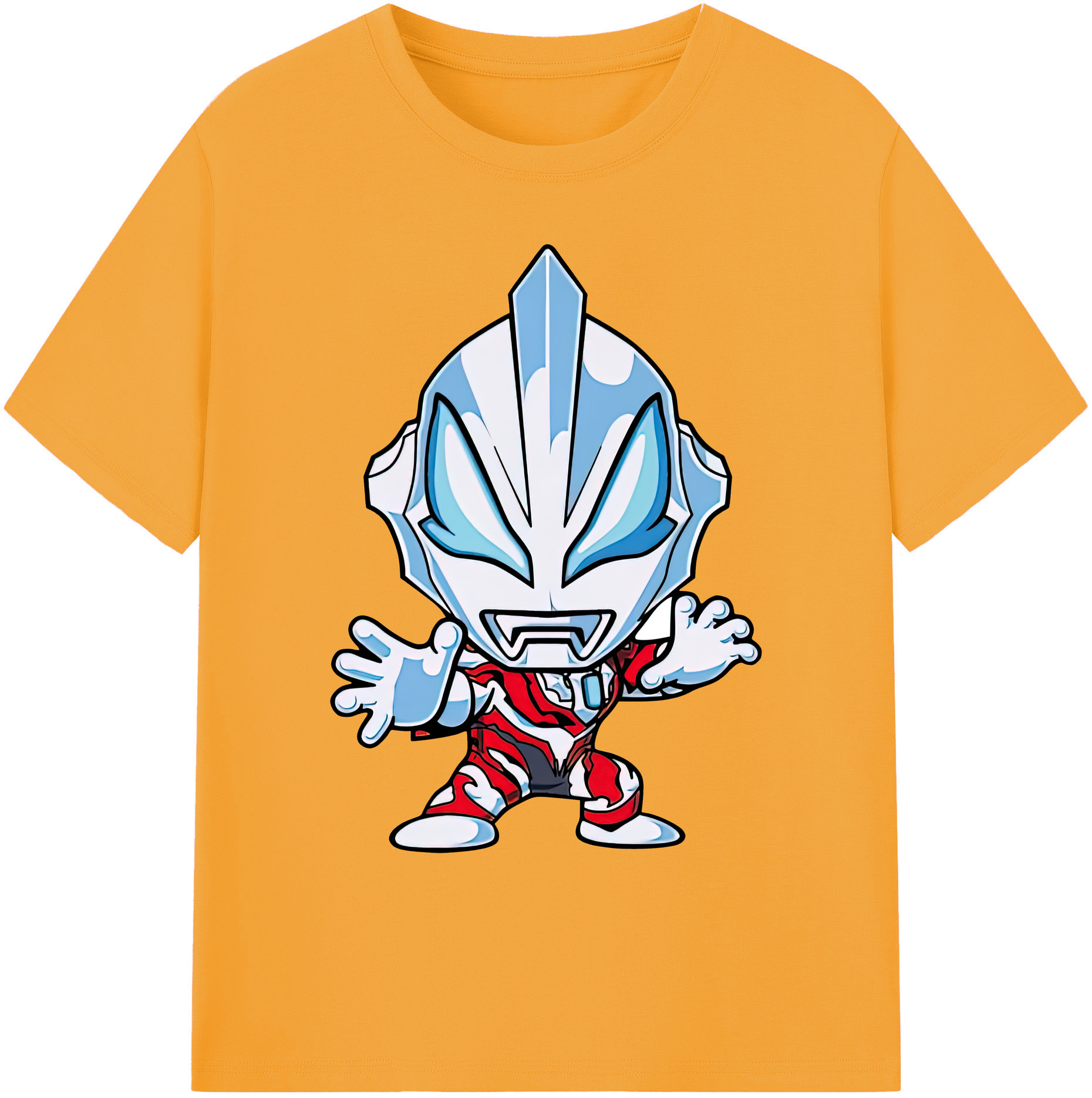 （画像用） ウルトラマン Ultraman 綿100％ メンズ半袖Tシャツ｜肌触りやわらか＆通気性