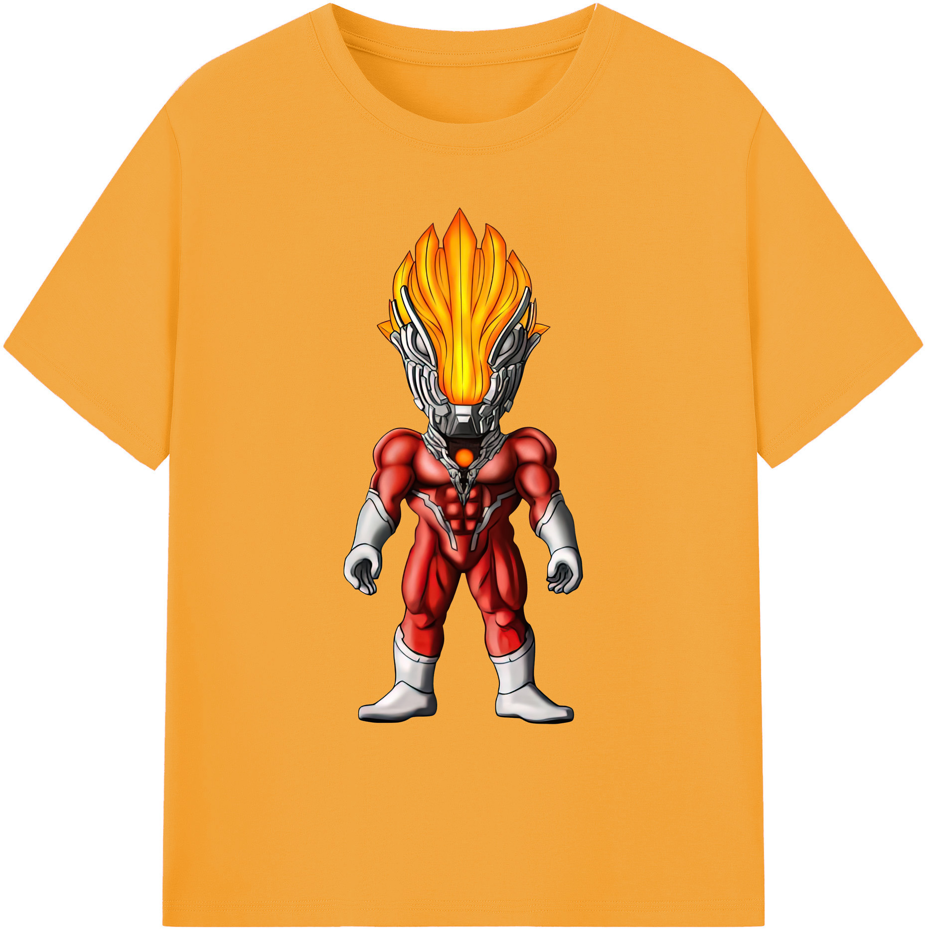 （画像用） ウルトラマン Ultraman 綿100％ メンズ半袖Tシャツ｜肌触りやわらか＆通気性