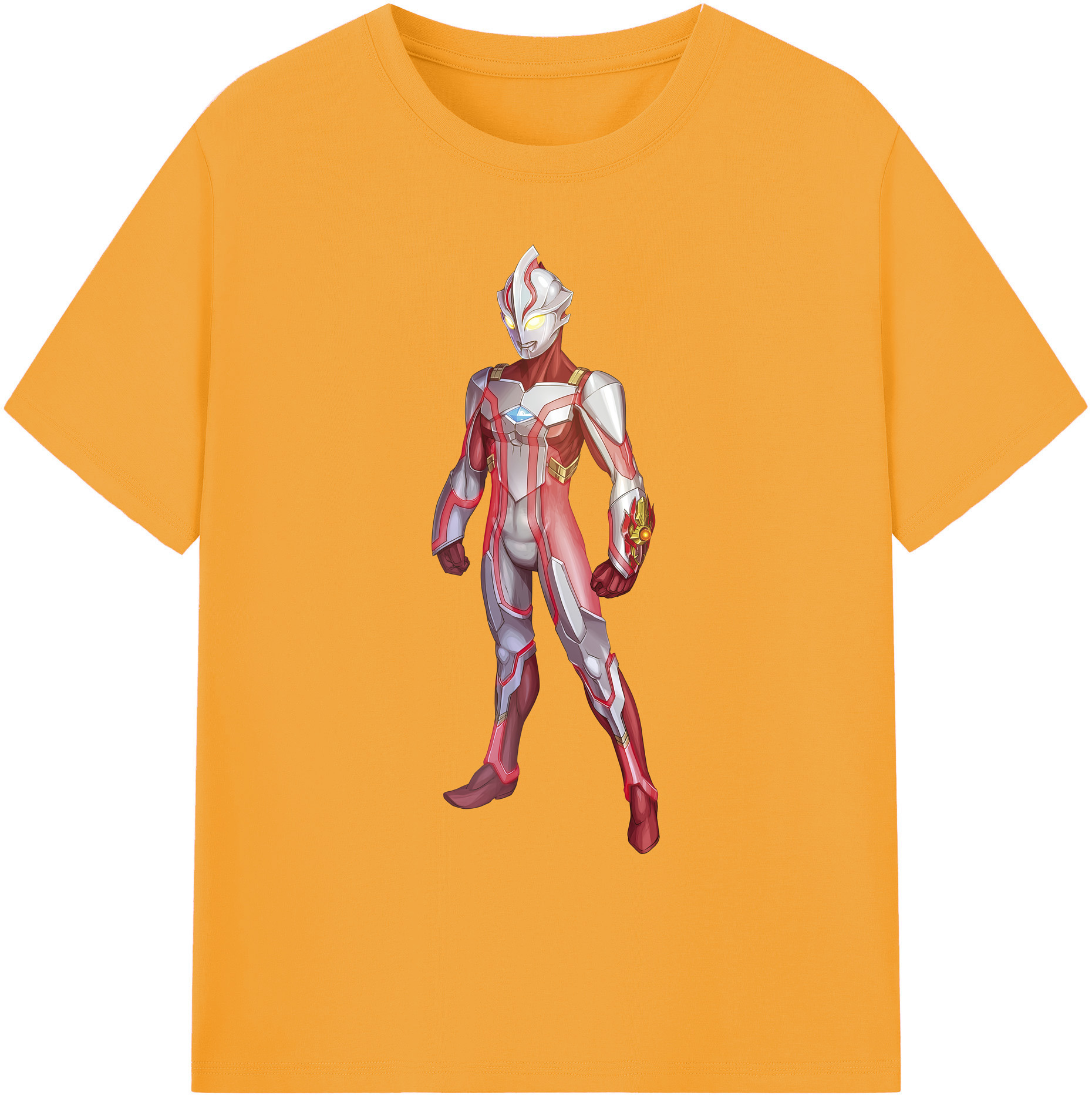 （画像用） ウルトラマン Ultraman 綿100％ メンズ半袖Tシャツ｜肌触りやわらか＆通気性