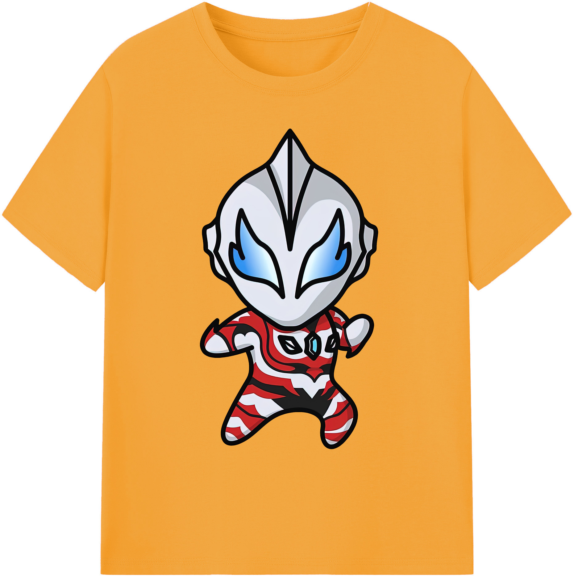 （画像用） ウルトラマン Ultraman 綿100％ メンズ半袖Tシャツ｜肌触りやわらか＆通気性