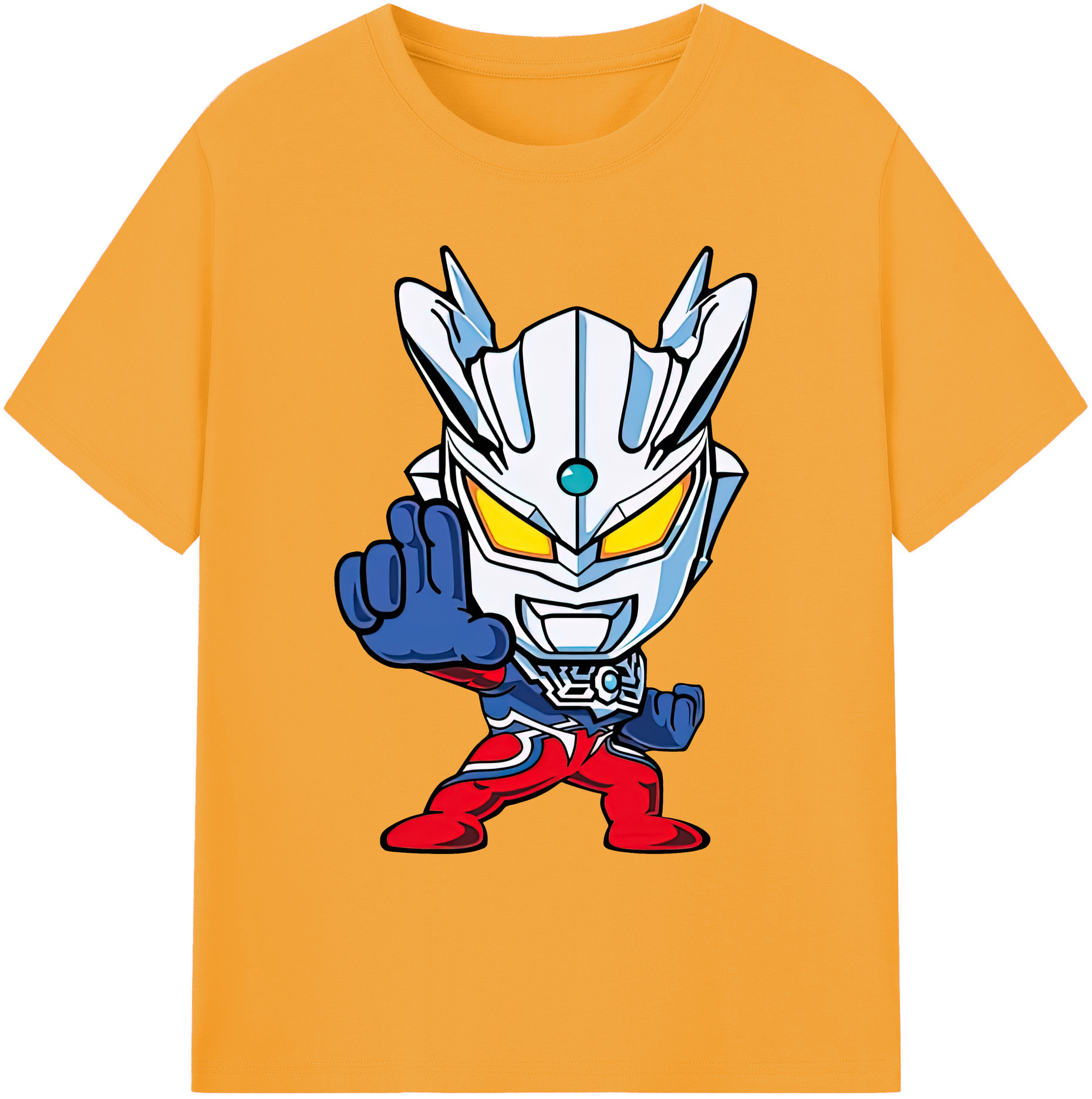 （画像用） ウルトラマン Ultraman 綿100％ メンズ半袖Tシャツ｜肌触りやわらか＆通気性