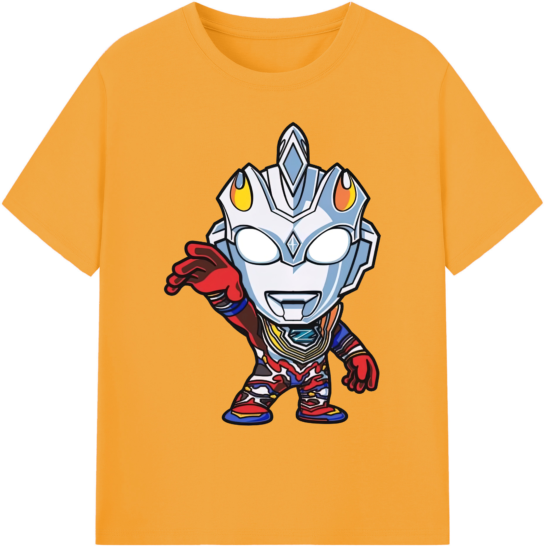 （画像用） ウルトラマン Ultraman 綿100％ メンズ半袖Tシャツ｜肌触りやわらか＆通気性
