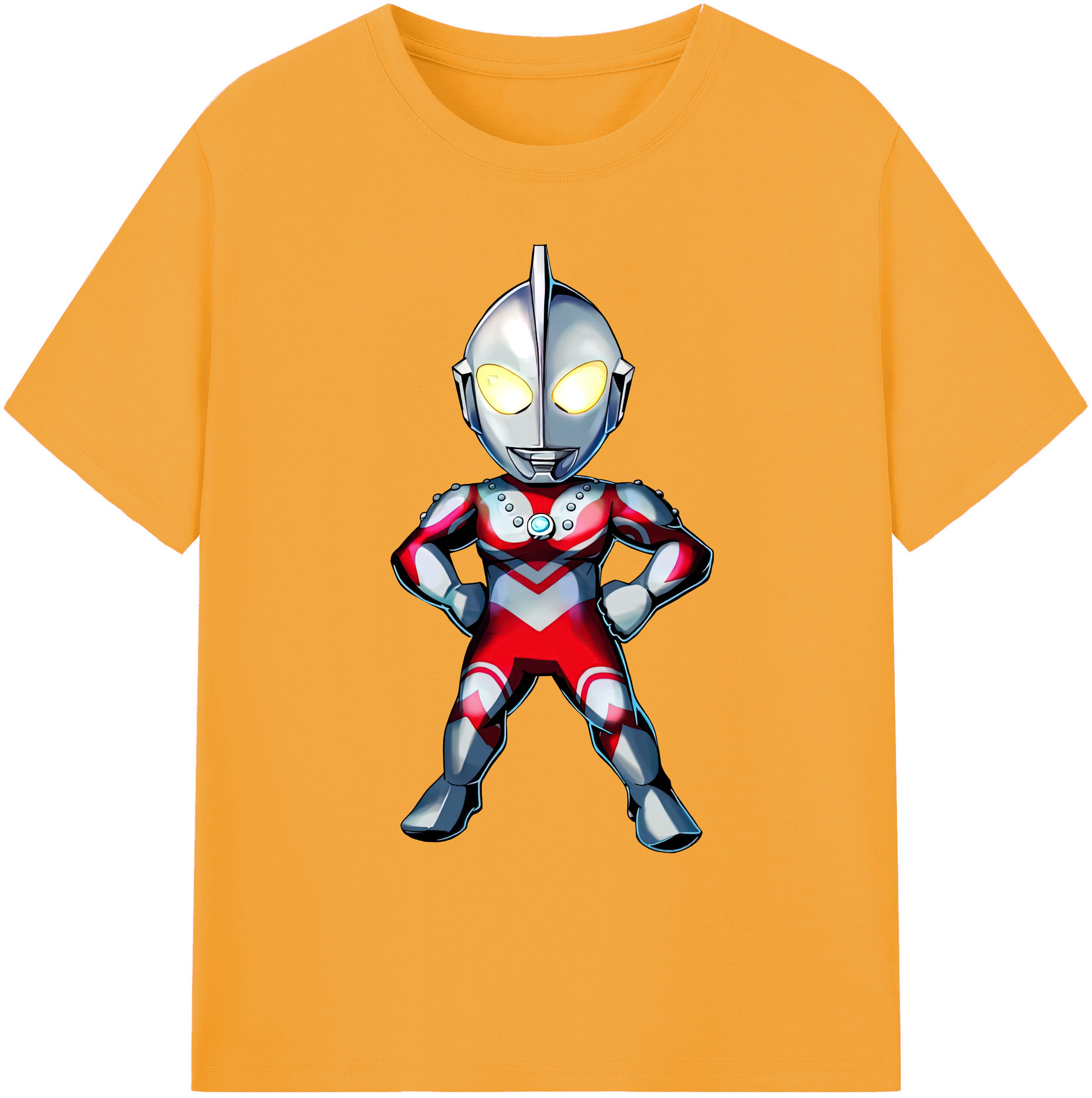 （画像用） ウルトラマン Ultraman 綿100％ メンズ半袖Tシャツ｜肌触りやわらか＆通気性