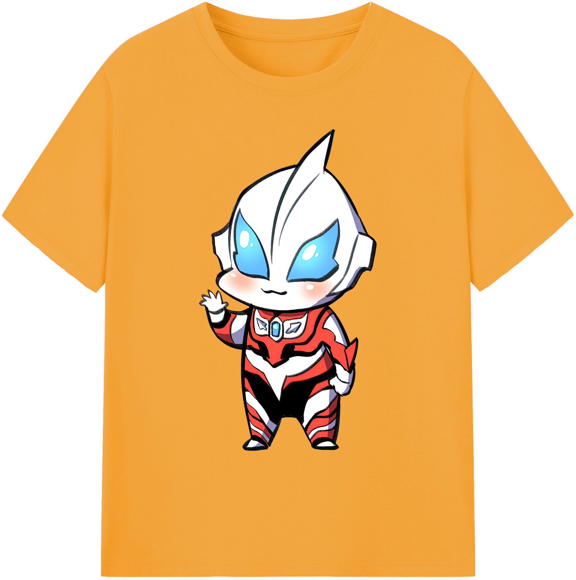（画像用） ウルトラマン Ultraman 綿100％ メンズ半袖Tシャツ｜肌触りやわらか＆通気性