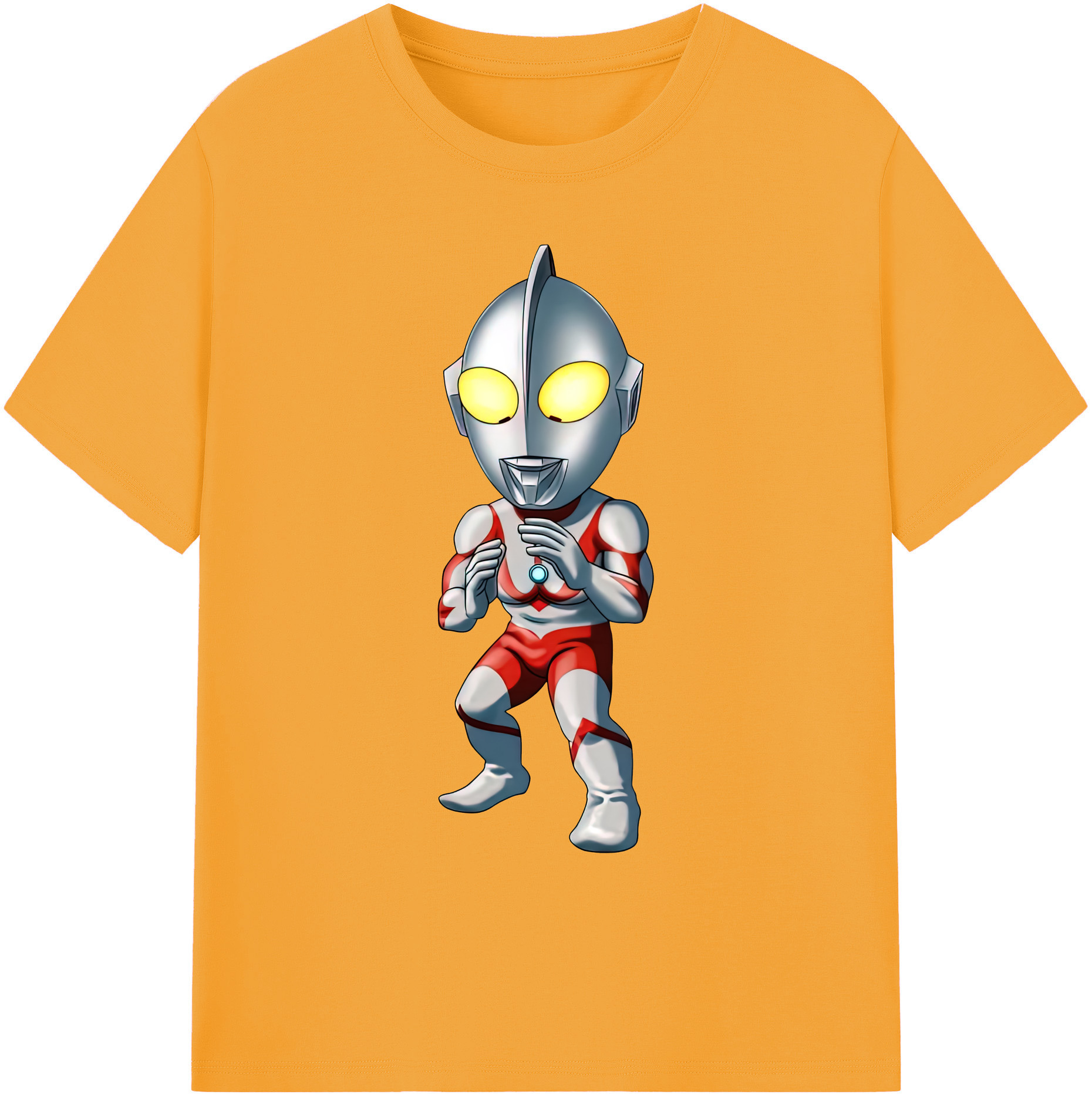 （画像用） ウルトラマン Ultraman 綿100％ メンズ半袖Tシャツ｜肌触りやわらか＆通気性