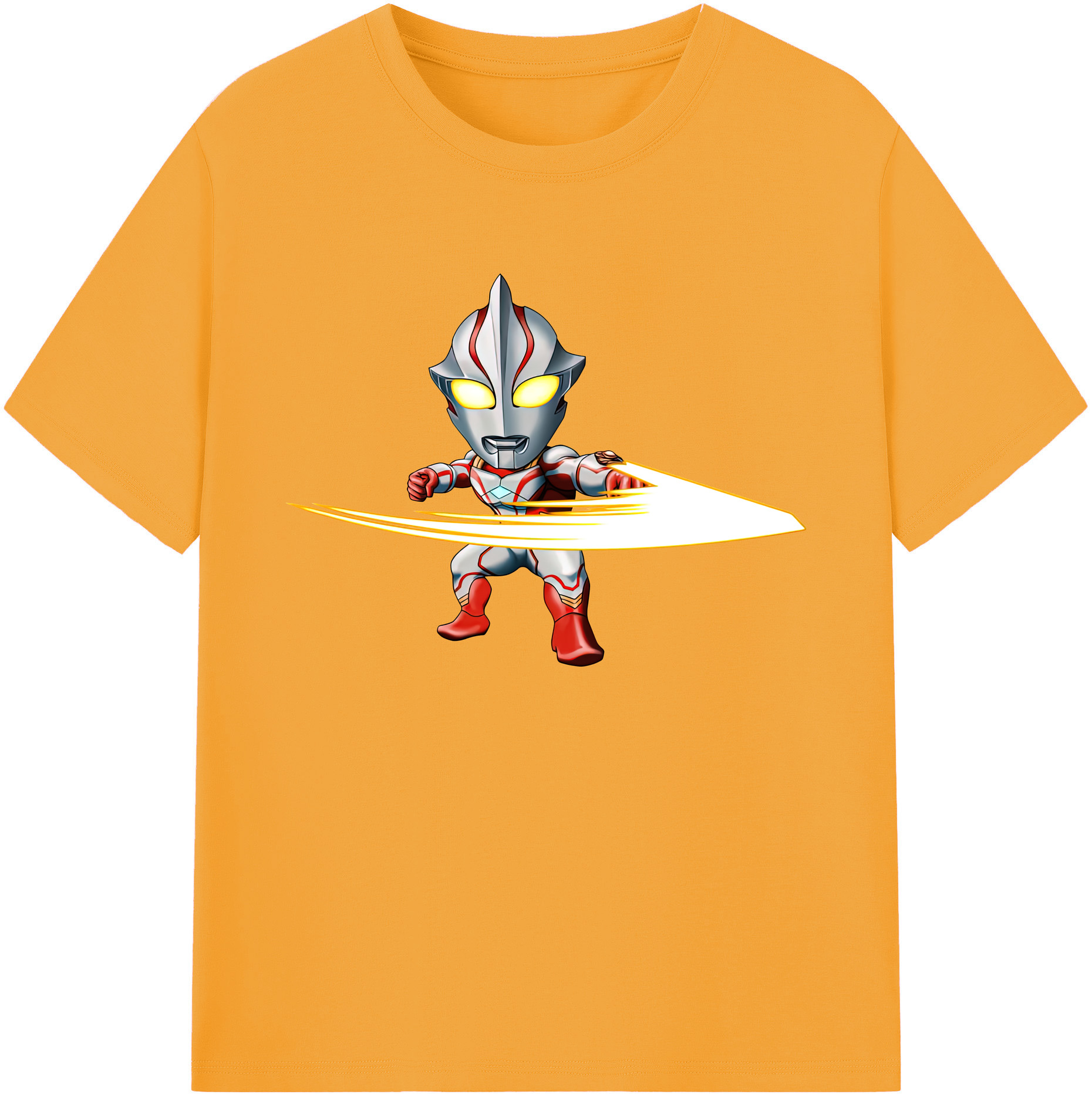 （画像用） ウルトラマン Ultraman 綿100％ メンズ半袖Tシャツ｜肌触りやわらか＆通気性