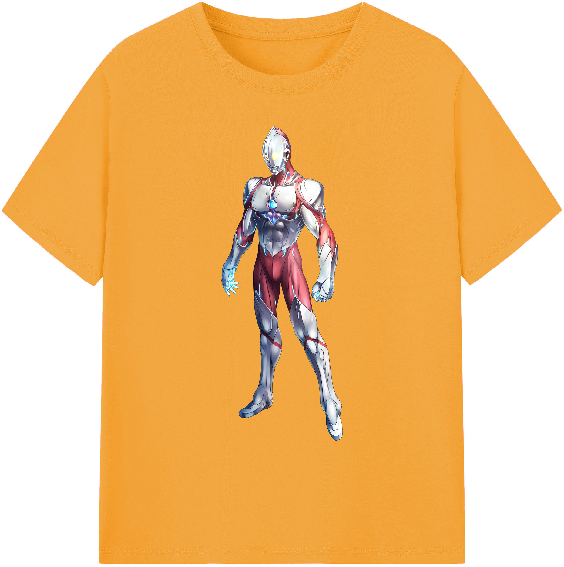 （画像用） ウルトラマン Ultraman 綿100％ メンズ半袖Tシャツ｜肌触りやわらか＆通気性