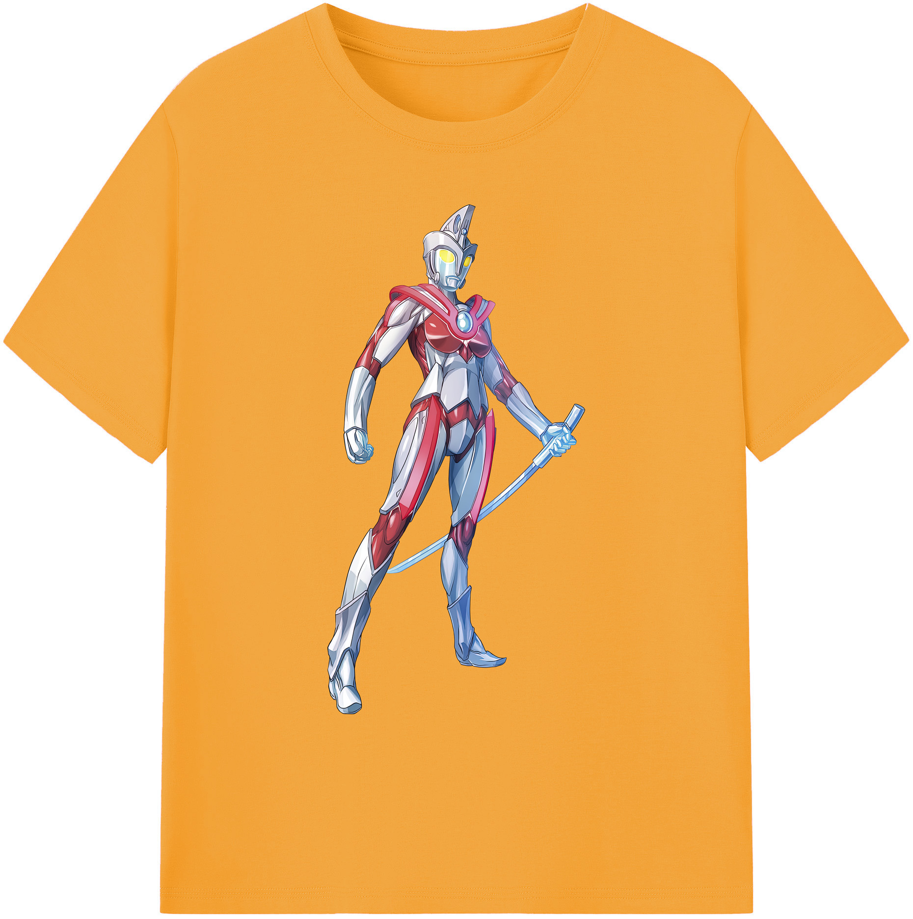 （画像用） ウルトラマン Ultraman 綿100％ メンズ半袖Tシャツ｜肌触りやわらか＆通気性
